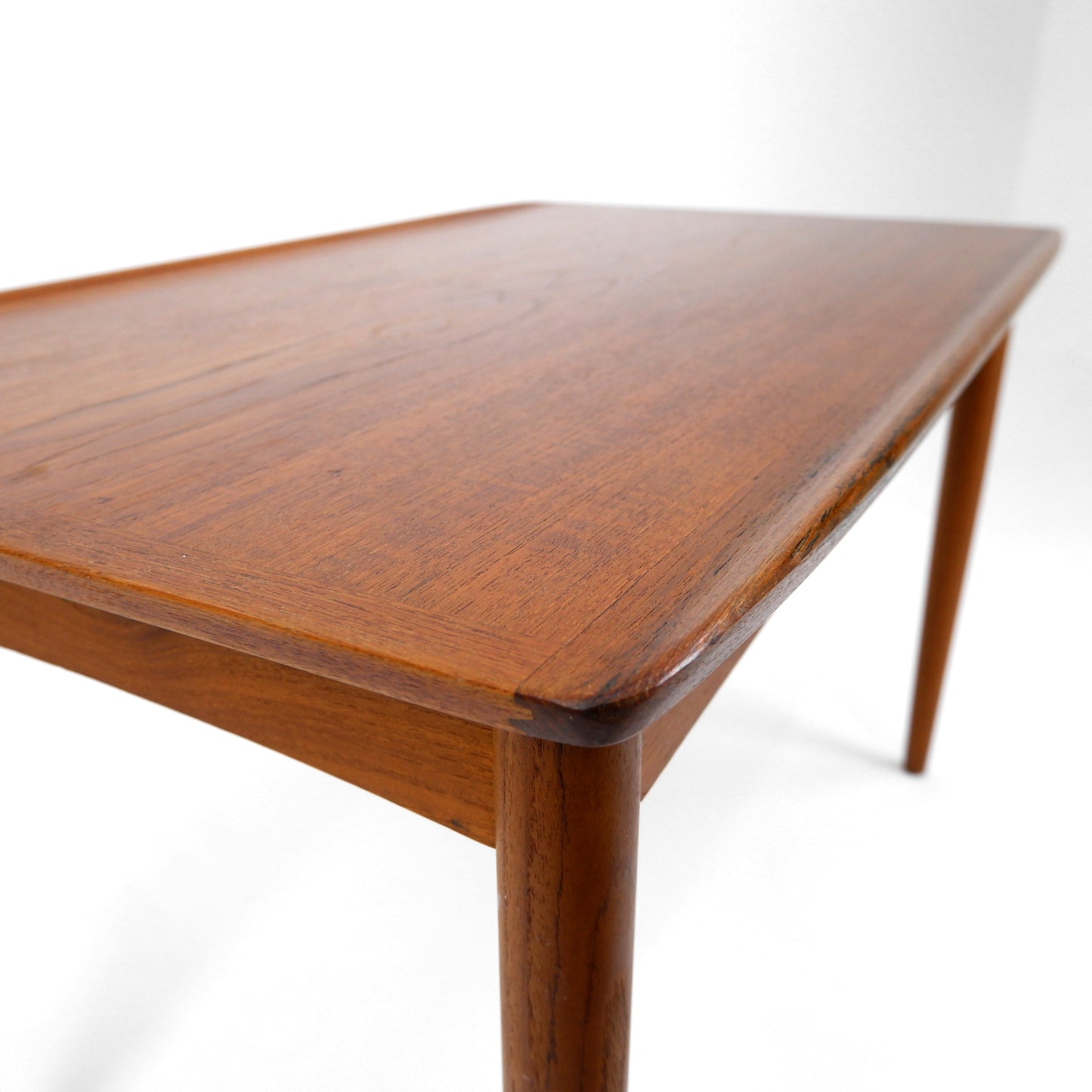 Danish Modern Coffee Table by MOBELINTARSIA in Teak - Mid Century