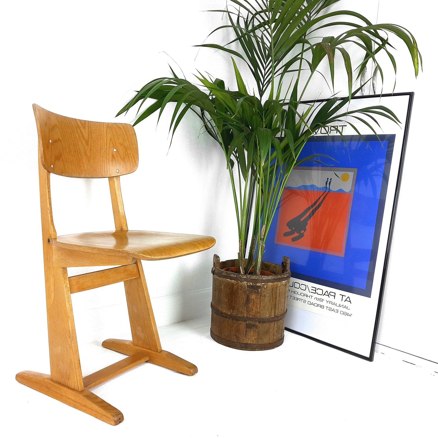 Mid Century Desk Chair by Carl Sasse for Casala - German MCM