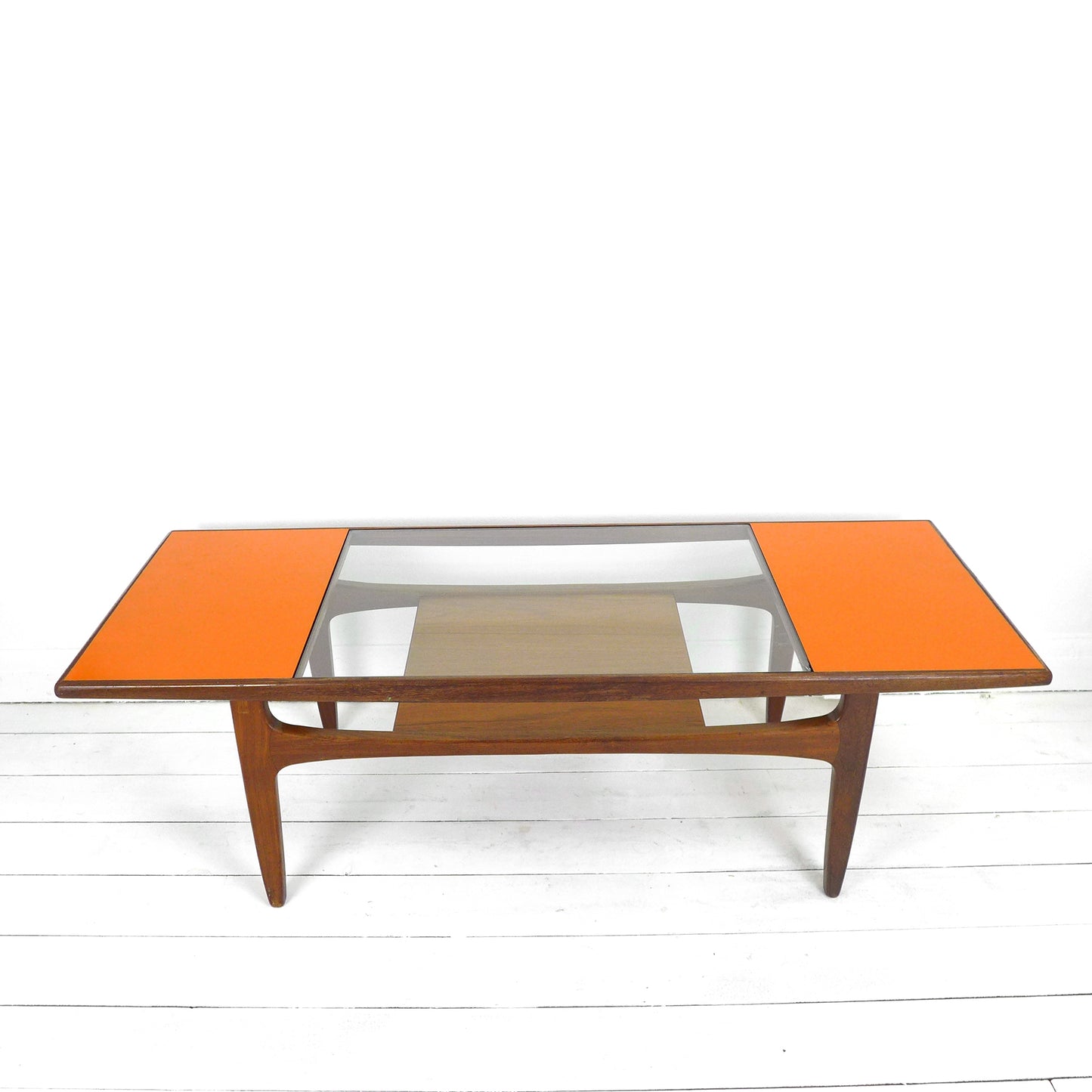 Mid Century G PLAN Coffee Table - Teak & Glass