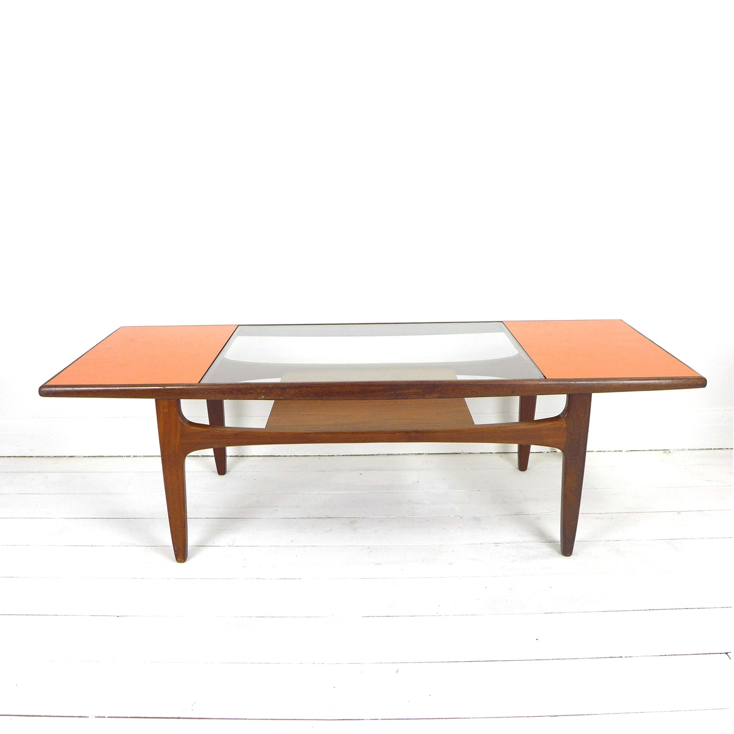 Mid Century G PLAN Coffee Table - Teak & Glass
