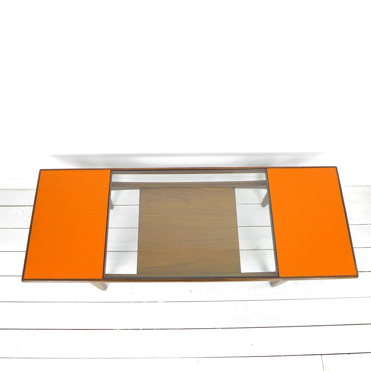 Mid Century G PLAN Coffee Table - Teak & Glass