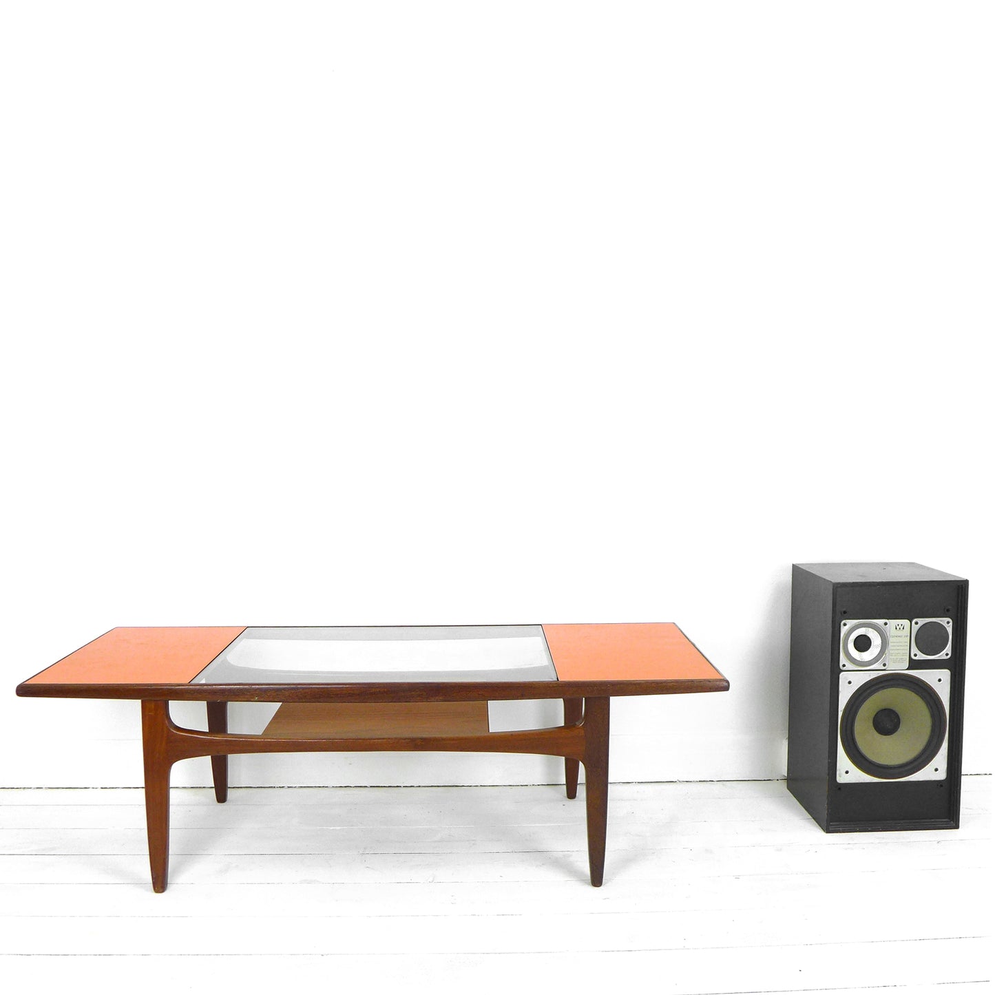 Mid Century G PLAN Coffee Table - Teak & Glass