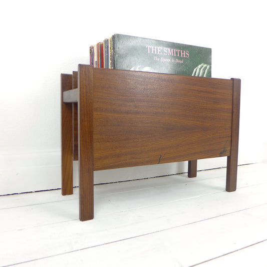 Mid Century Teak Magazine Rack