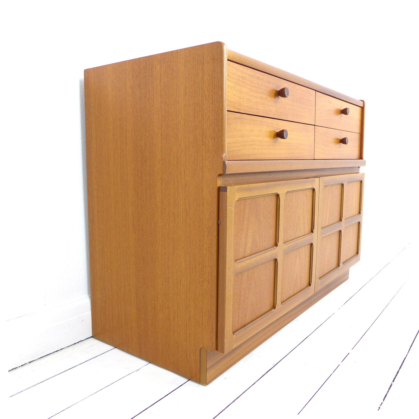 Mid Century Sideboard in Teak by NATHAN