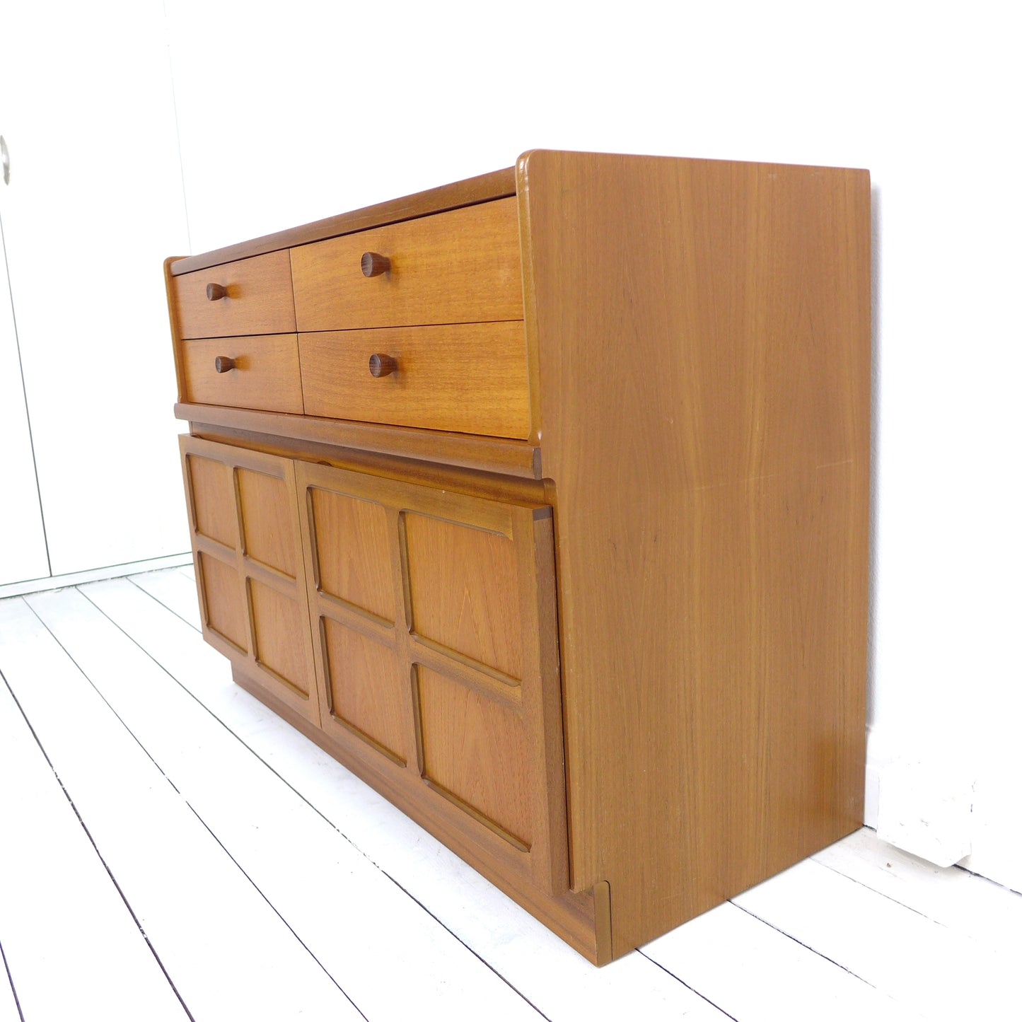 Mid Century Sideboard in Teak by NATHAN
