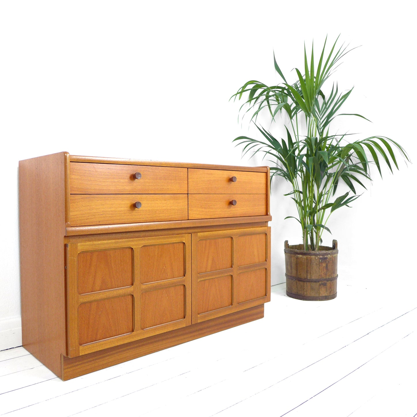 Mid Century Sideboard in Teak by NATHAN
