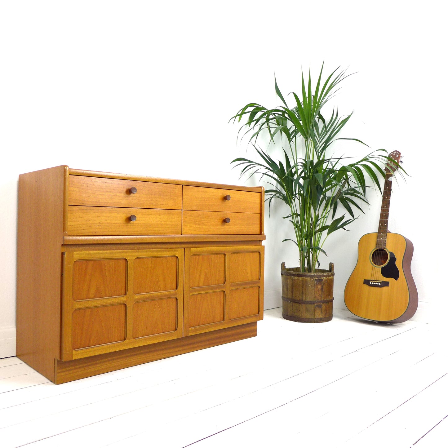 Mid Century Sideboard in Teak by NATHAN