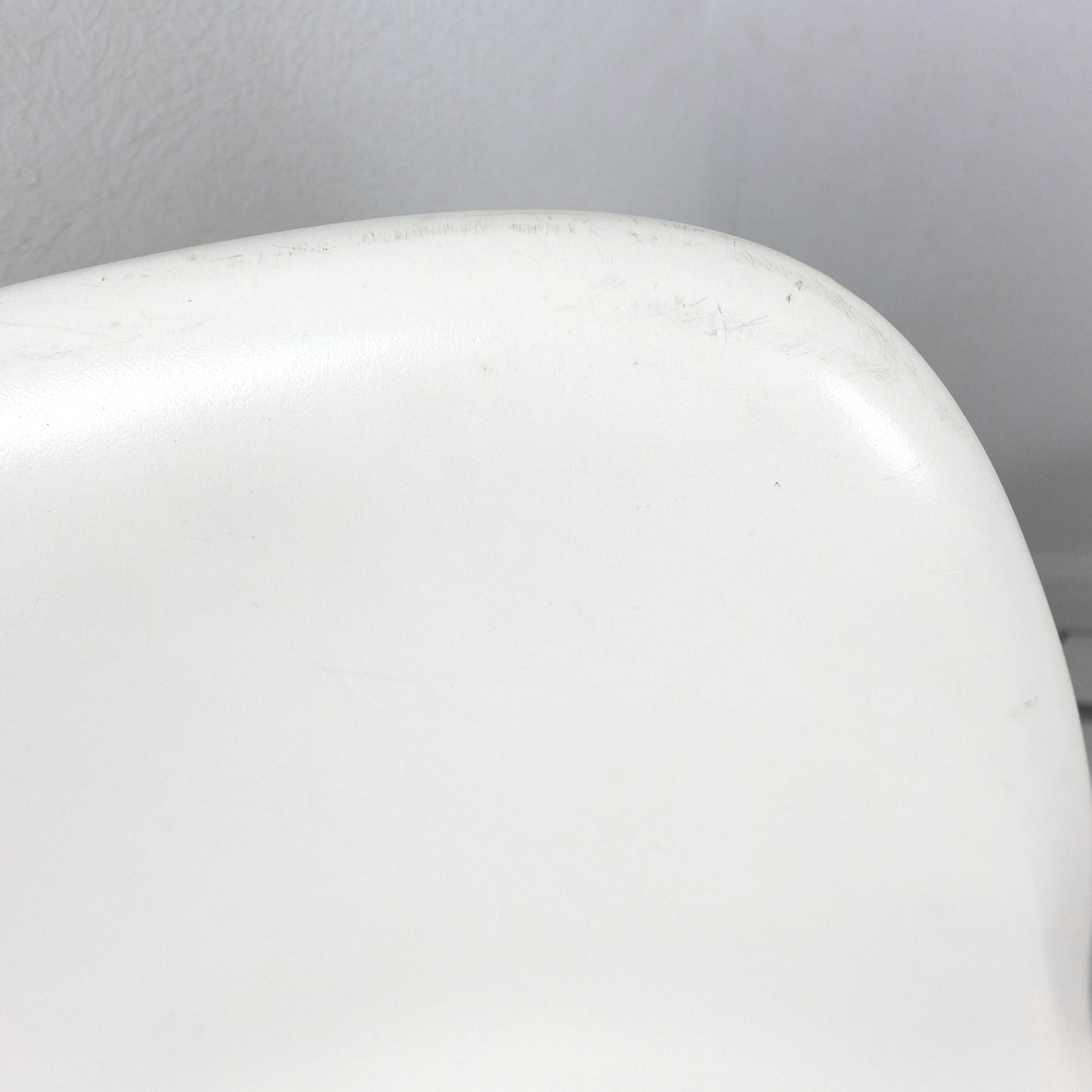 Pair of Eames Plastic Side Chair DSX White circa 2008