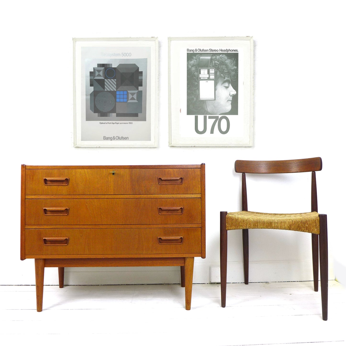 Danish Teak Chest of Drawers by Gunnar Nielsen Tibergaard - Mid Century