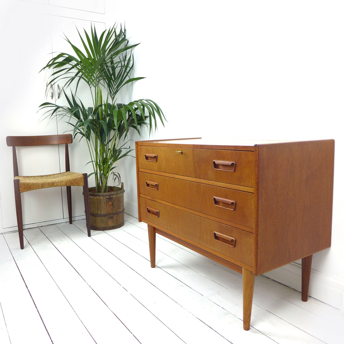 Danish Teak Chest of Drawers by Gunnar Nielsen Tibergaard - Mid Century