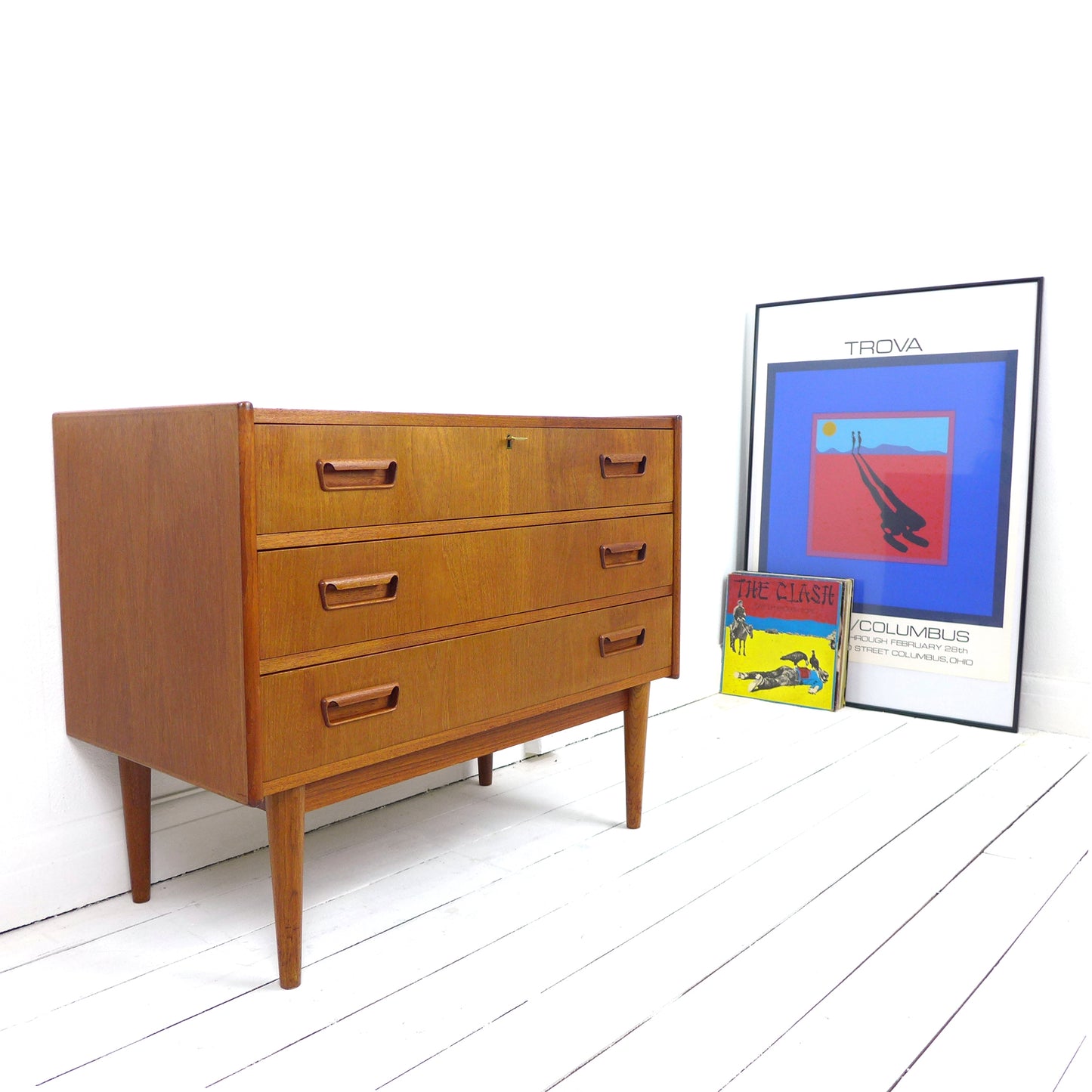 Danish Teak Chest of Drawers by Gunnar Nielsen Tibergaard - Mid Century