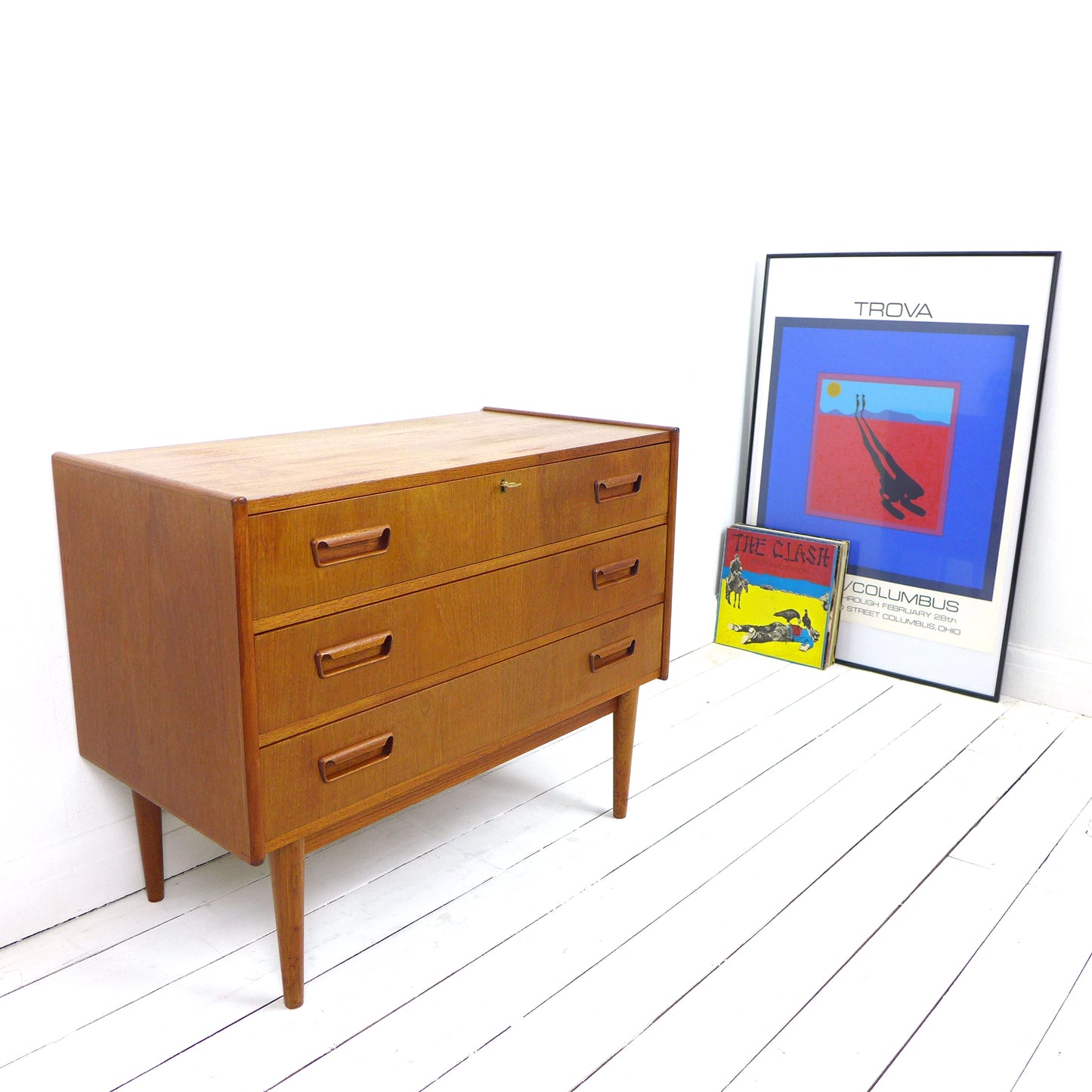 Danish Teak Chest of Drawers by Gunnar Nielsen Tibergaard - Mid Century