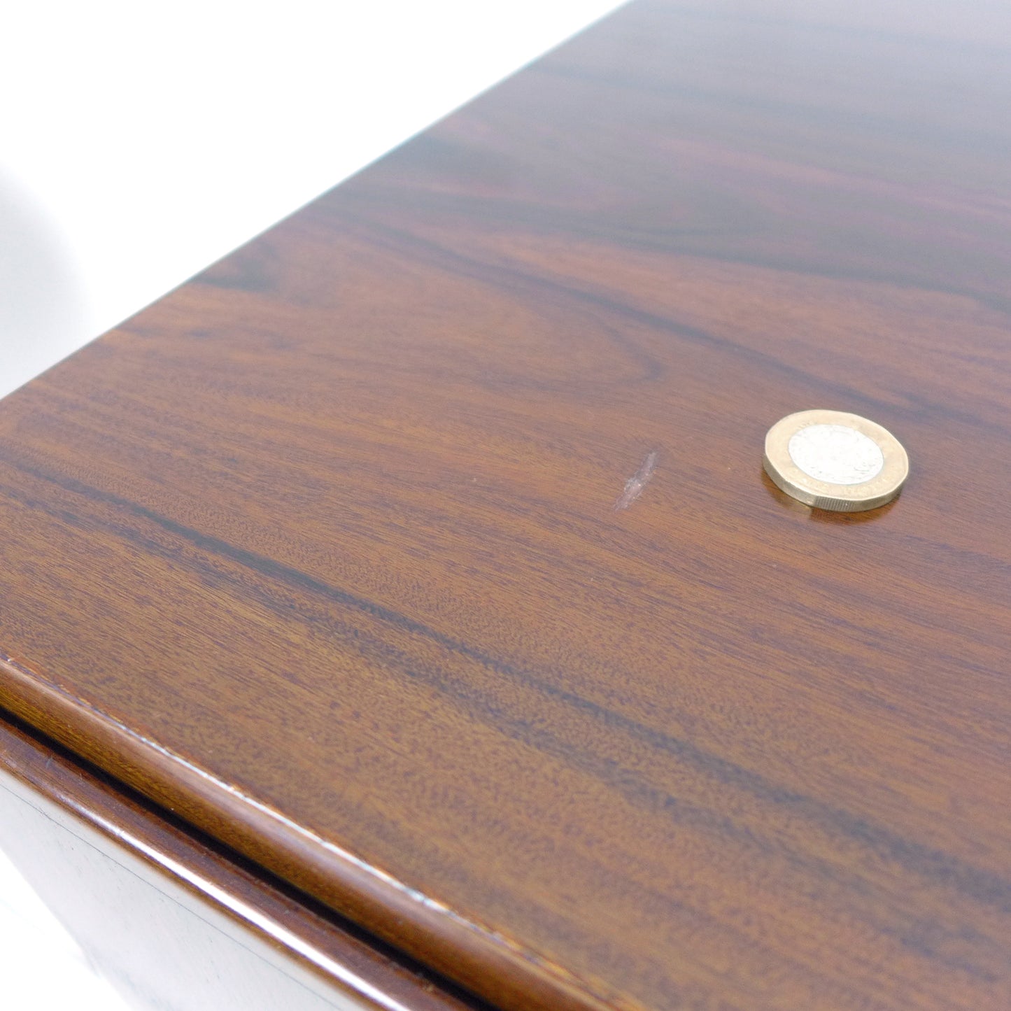 Danish Rosewood Record / Drinks Cabinet by Carlo Jensen for Hundevad & Co