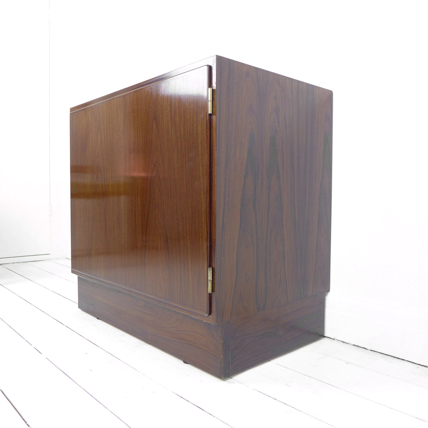 Danish Rosewood Record / Drinks Cabinet by Carlo Jensen for Hundevad & Co