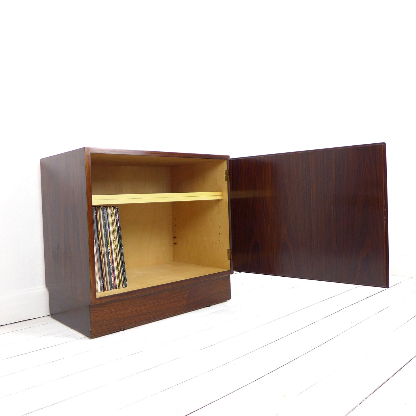Danish Rosewood Record / Drinks Cabinet by Carlo Jensen for Hundevad & Co