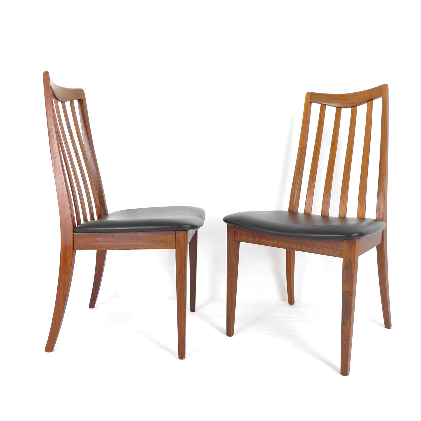 Refurbished G PLAN Fresco Dining Chairs - Mid Century Teak Set of 4