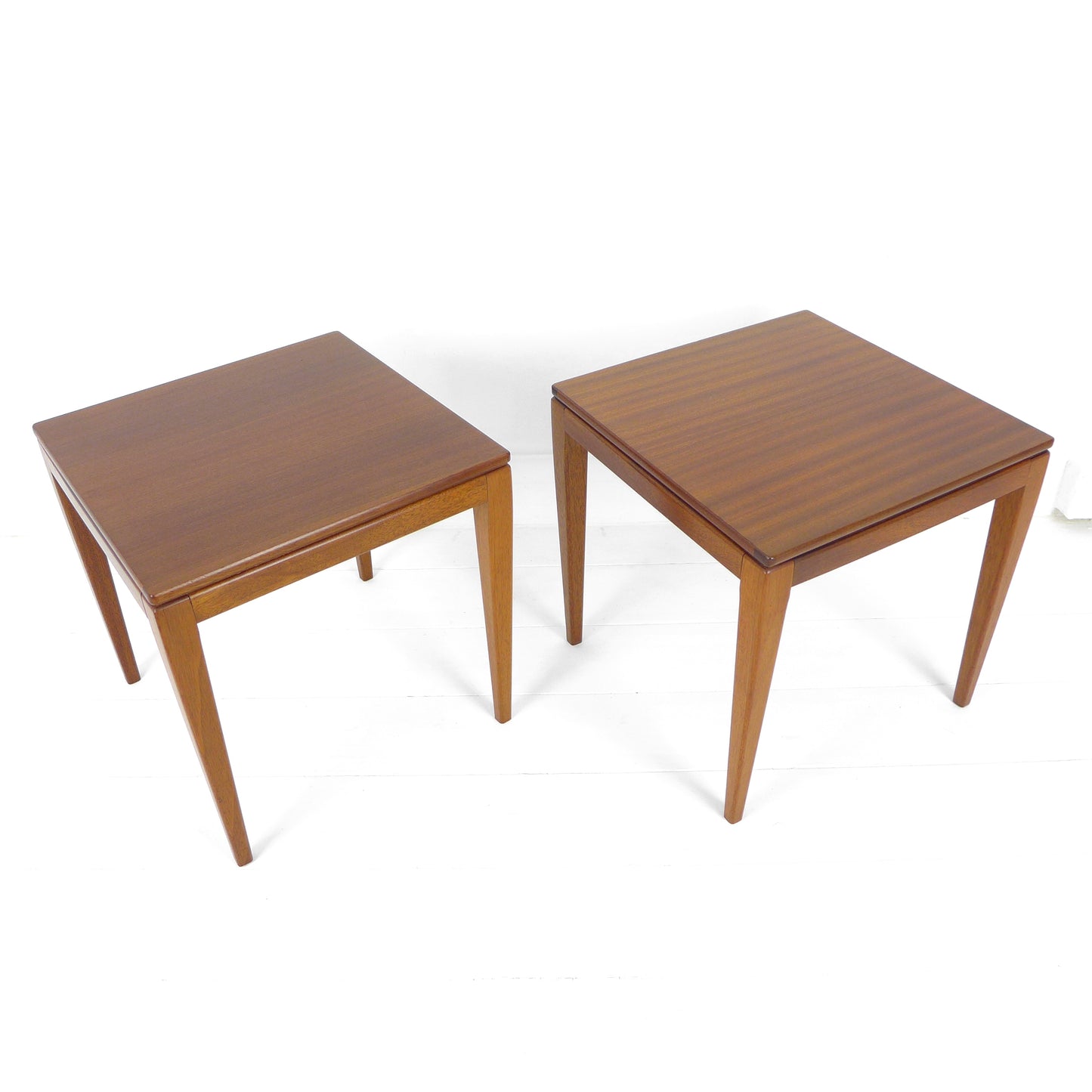 Pair of Mid Century Teak Side Tables by Richard Hornby