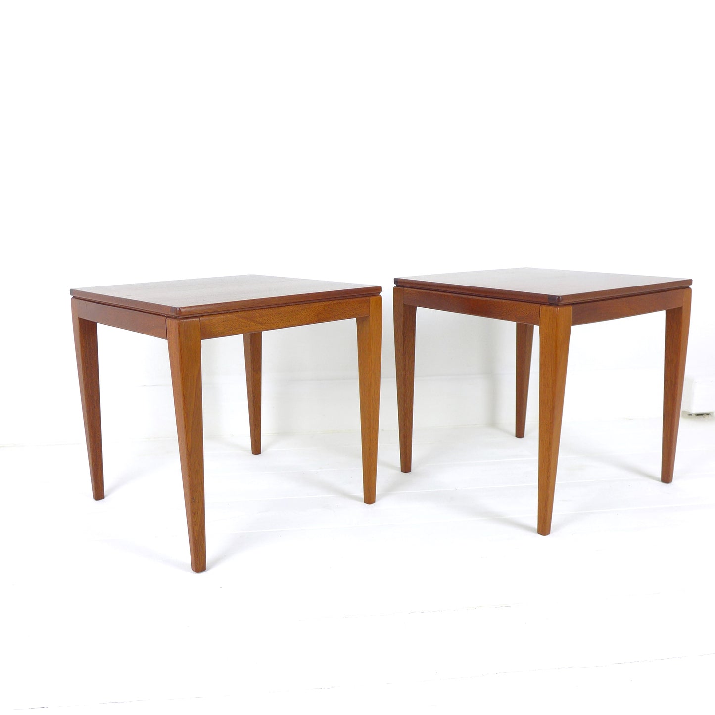 Pair of Mid Century Teak Side Tables by Richard Hornby
