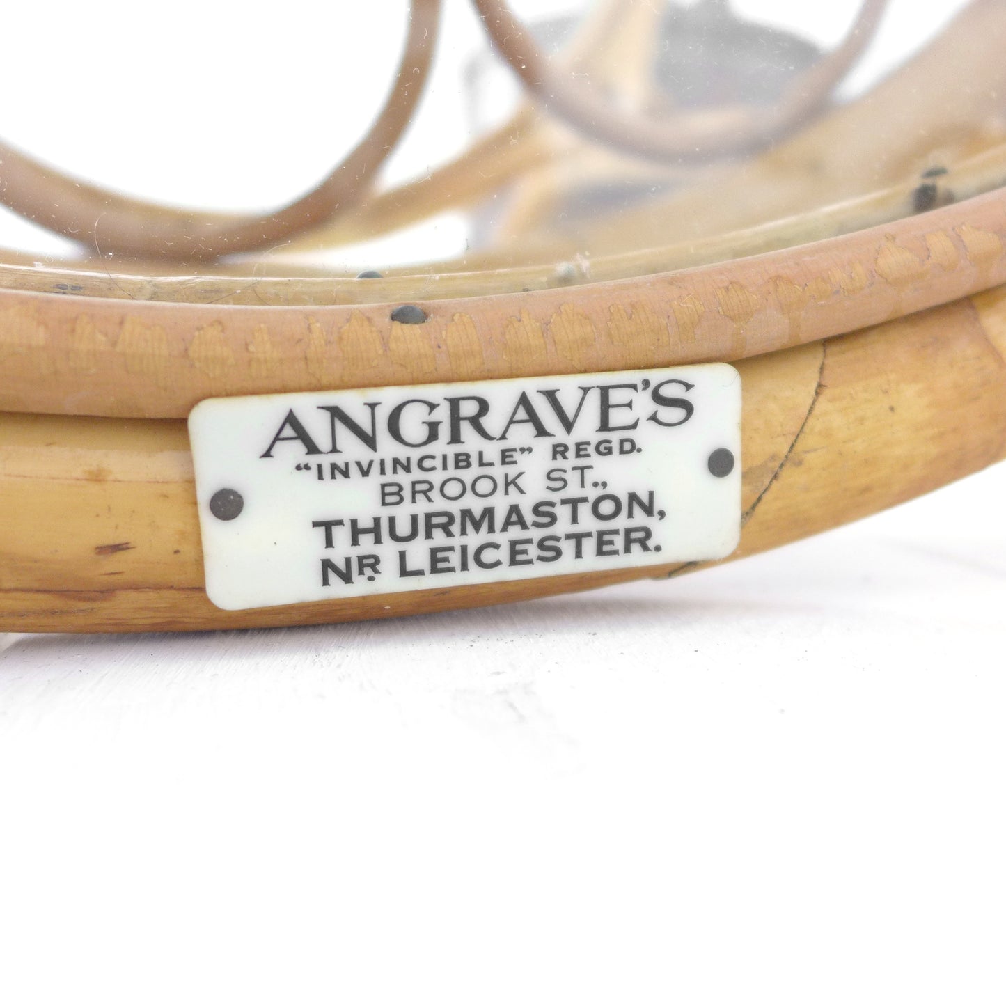 Mid Century Bamboo Drinks Trolley / Bar Cart by Angraves