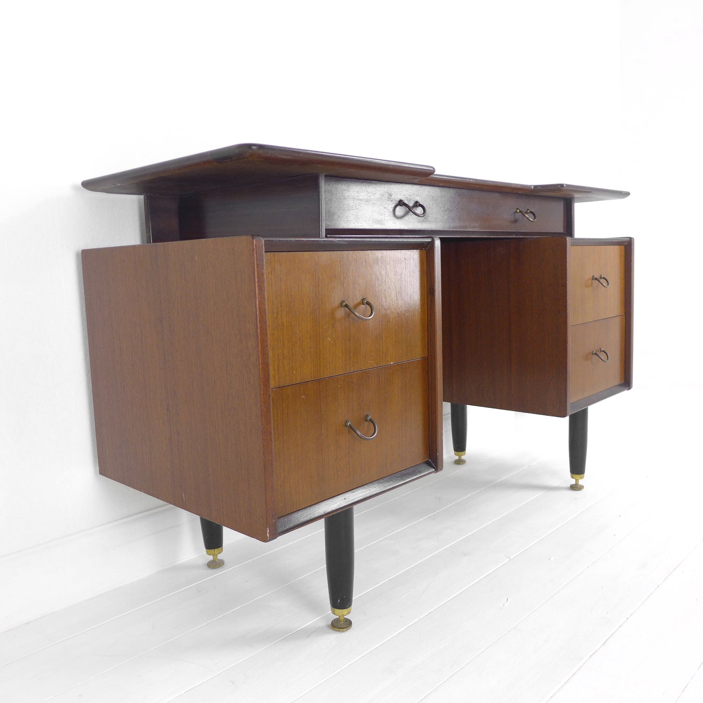Mid Century G Plan Desk - Floating Top - Librenza Range Vintage