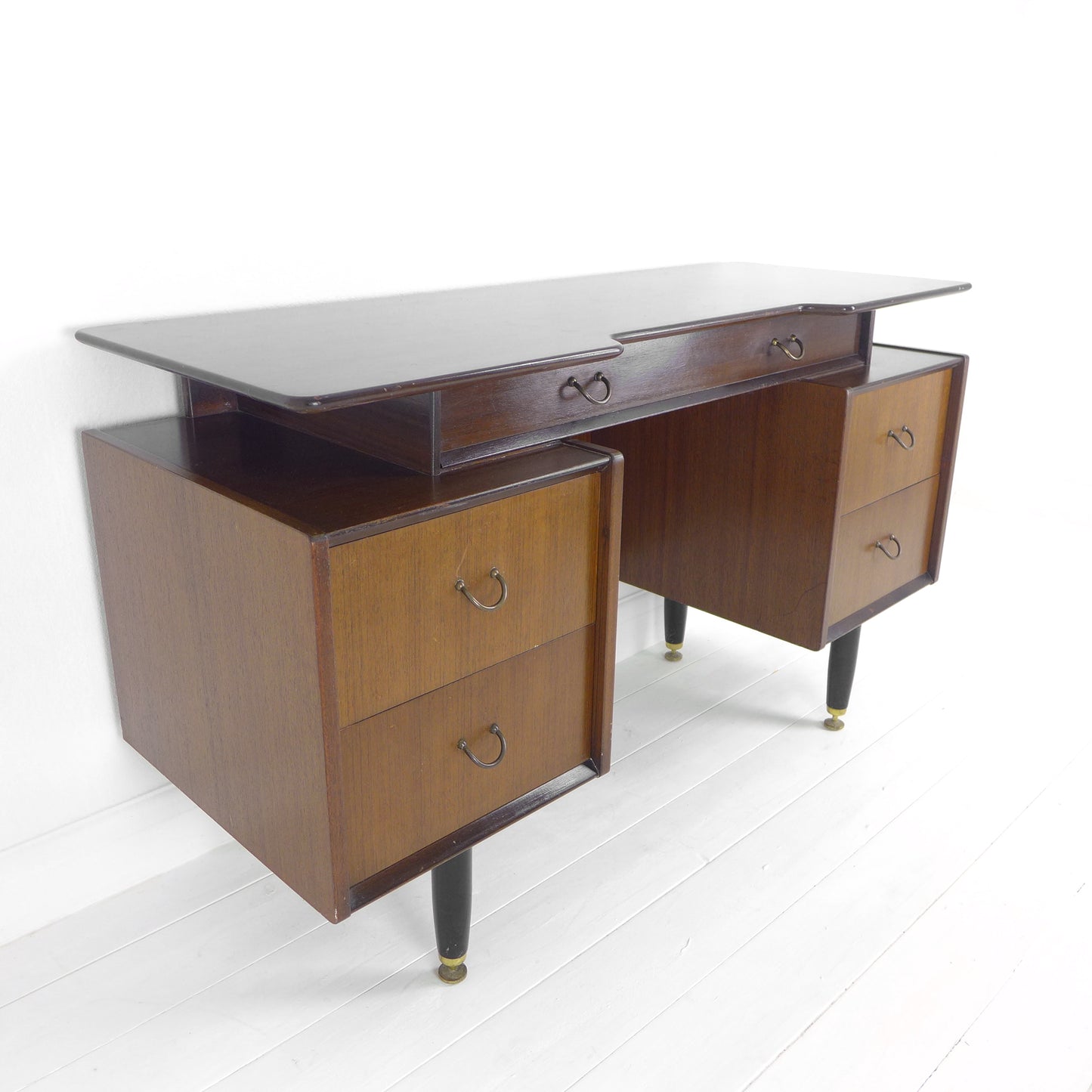 Mid Century G Plan Desk - Floating Top - Librenza Range Vintage