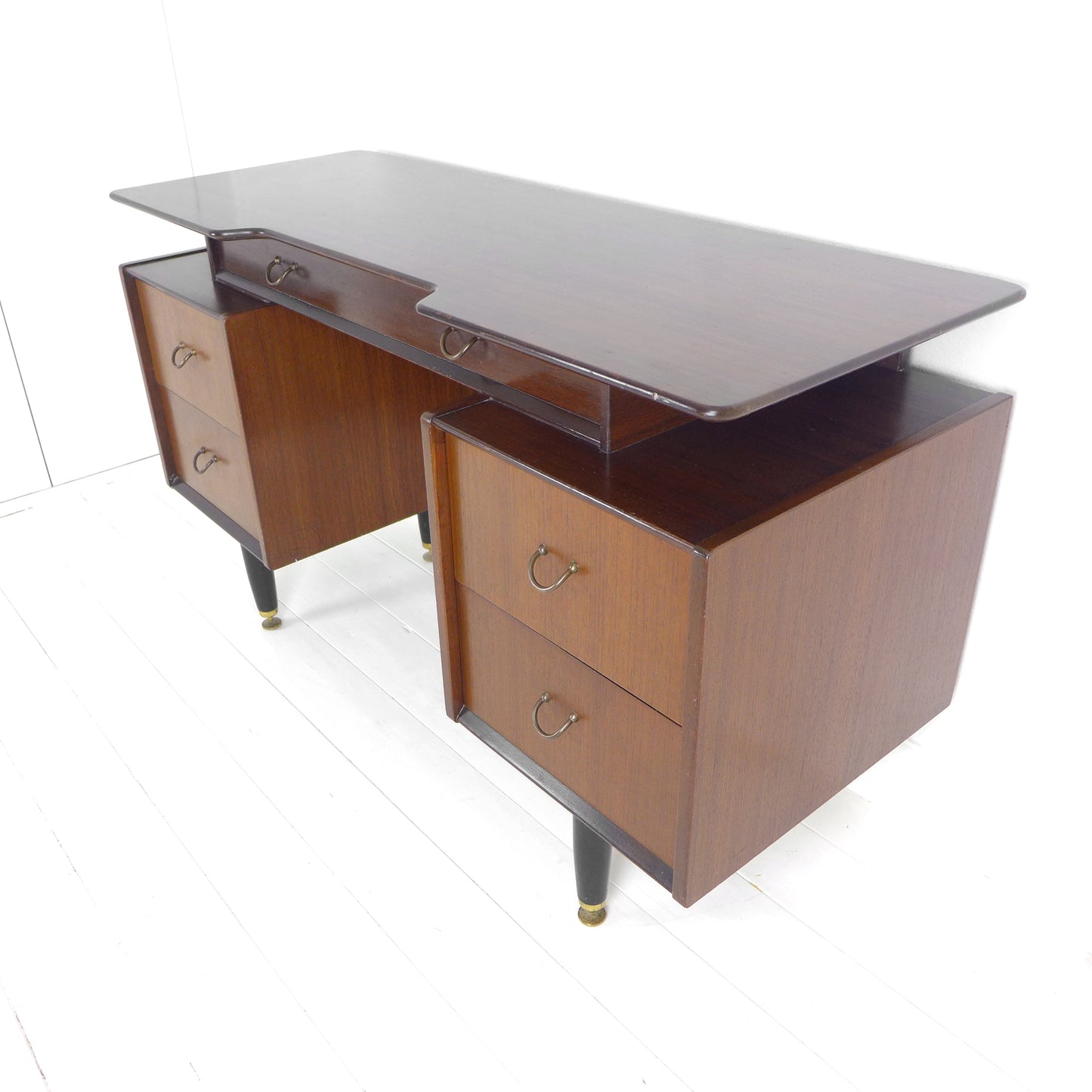 Mid Century G Plan Desk - Floating Top - Librenza Range Vintage