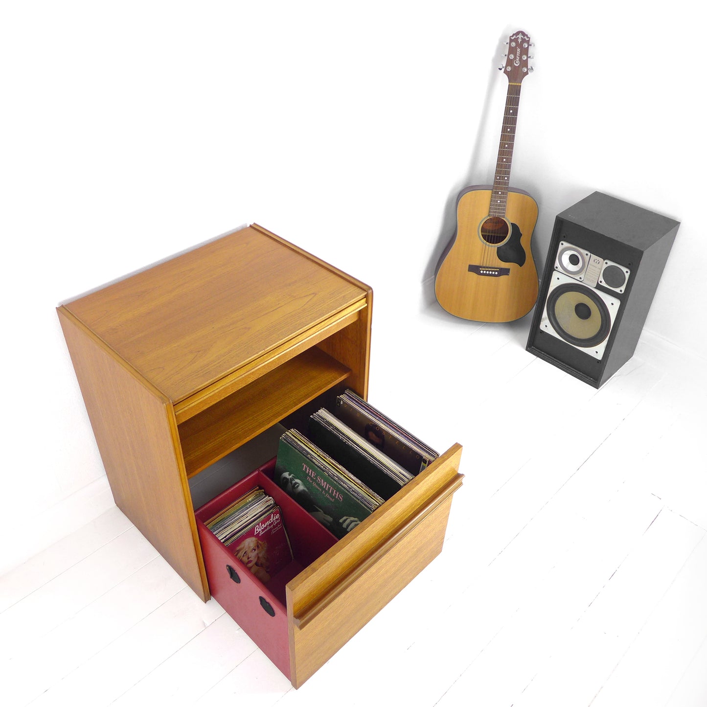 Mid Century Record Cabinet / Media/Record Player/HiFi Stand