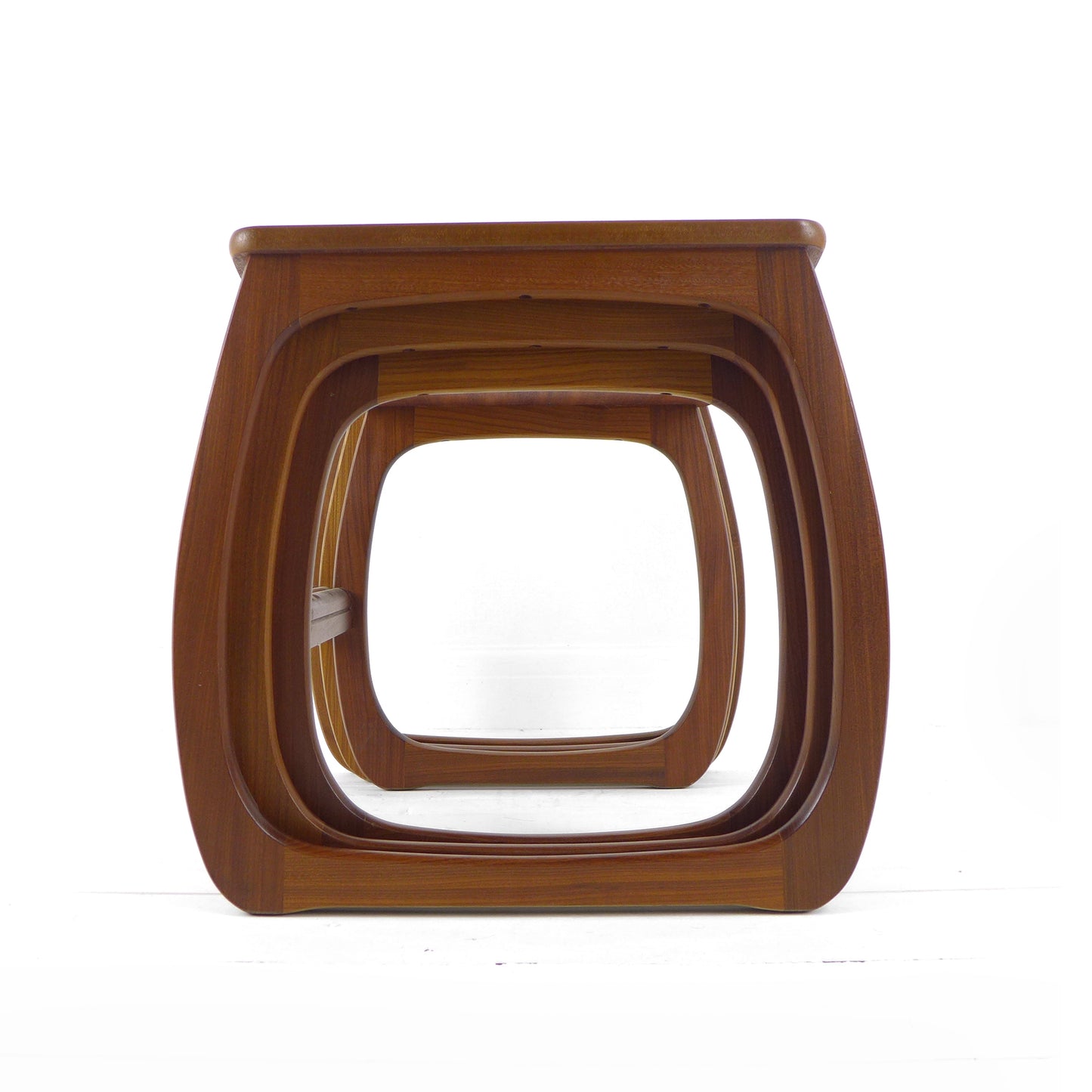 Vintage NATHAN Teak Nest of Tables - Mid Century Modern