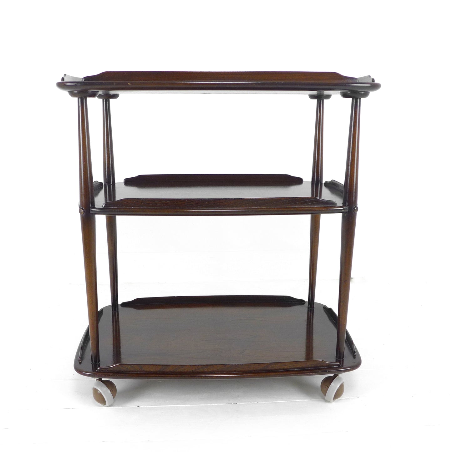 Vintage ERCOL Drinks Trolley / Bar Cart / Record Player Stand Table Mid Century