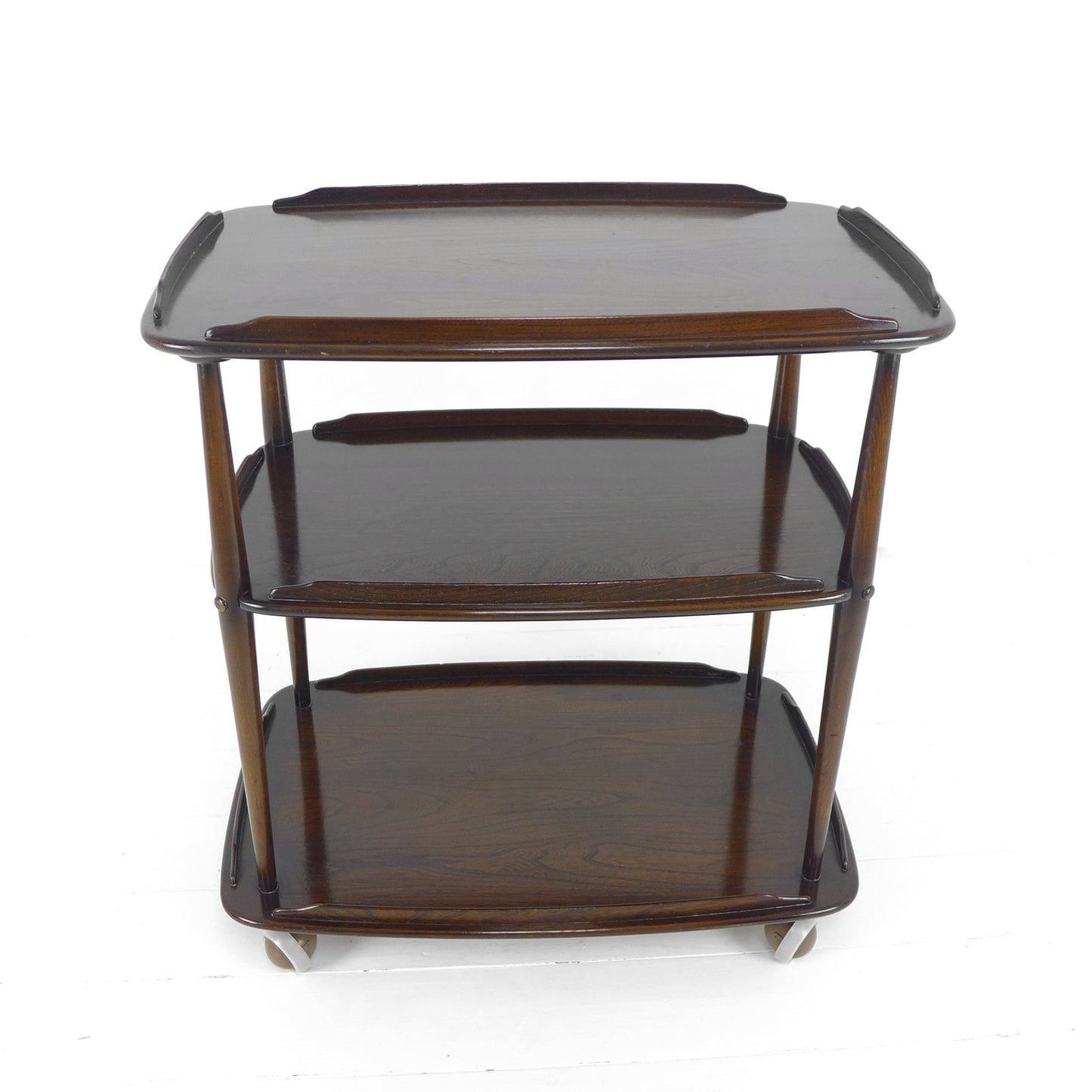 Vintage ERCOL Drinks Trolley / Bar Cart / Record Player Stand Table Mid Century