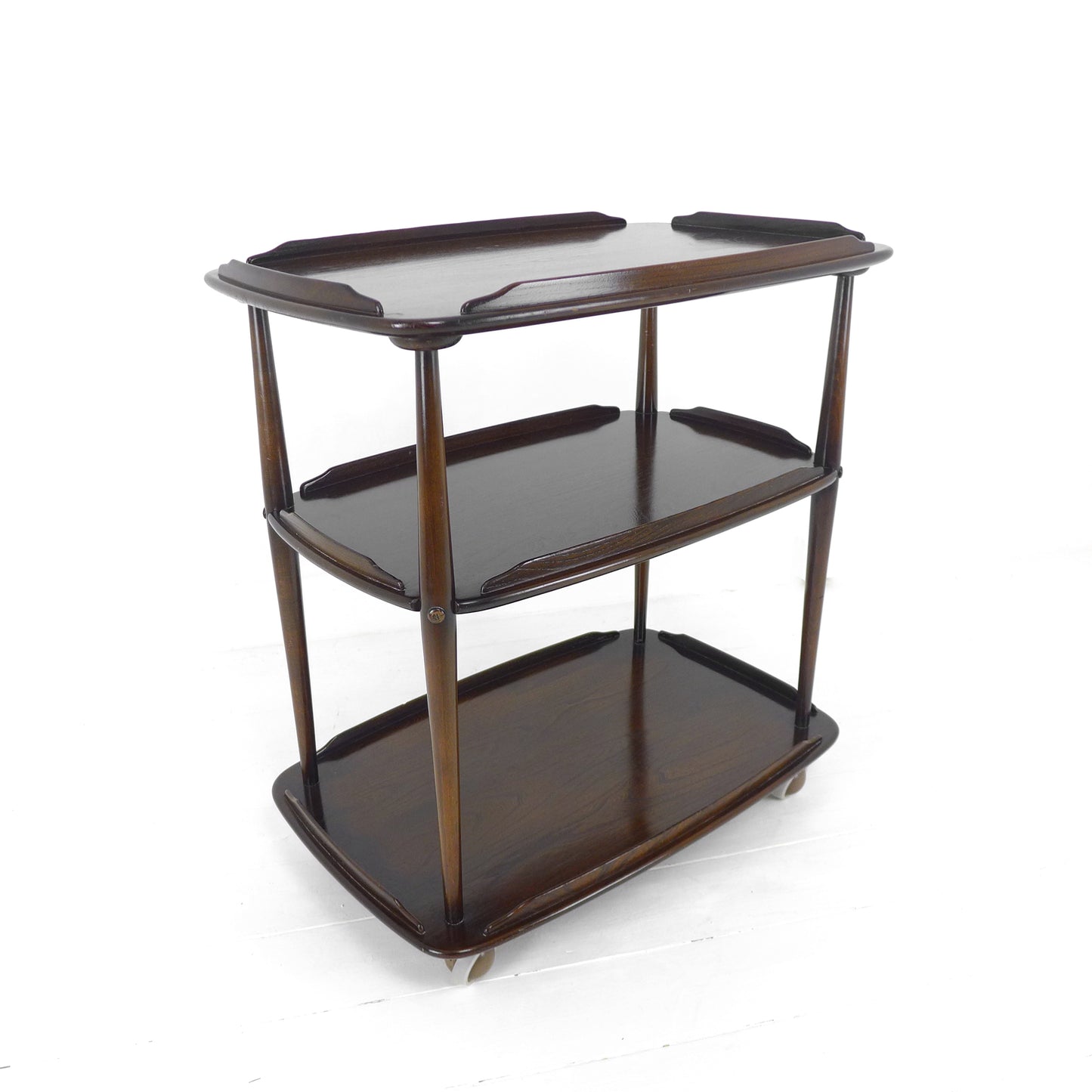 Vintage ERCOL Drinks Trolley / Bar Cart / Record Player Stand Table Mid Century