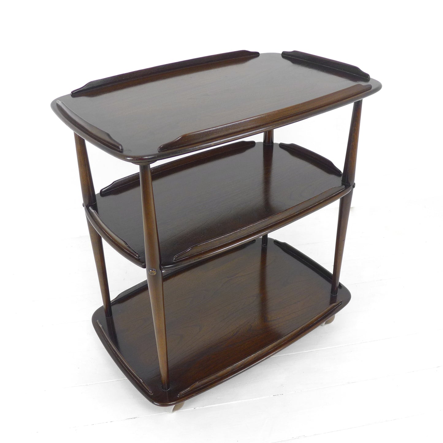 Vintage ERCOL Drinks Trolley / Bar Cart / Record Player Stand Table Mid Century