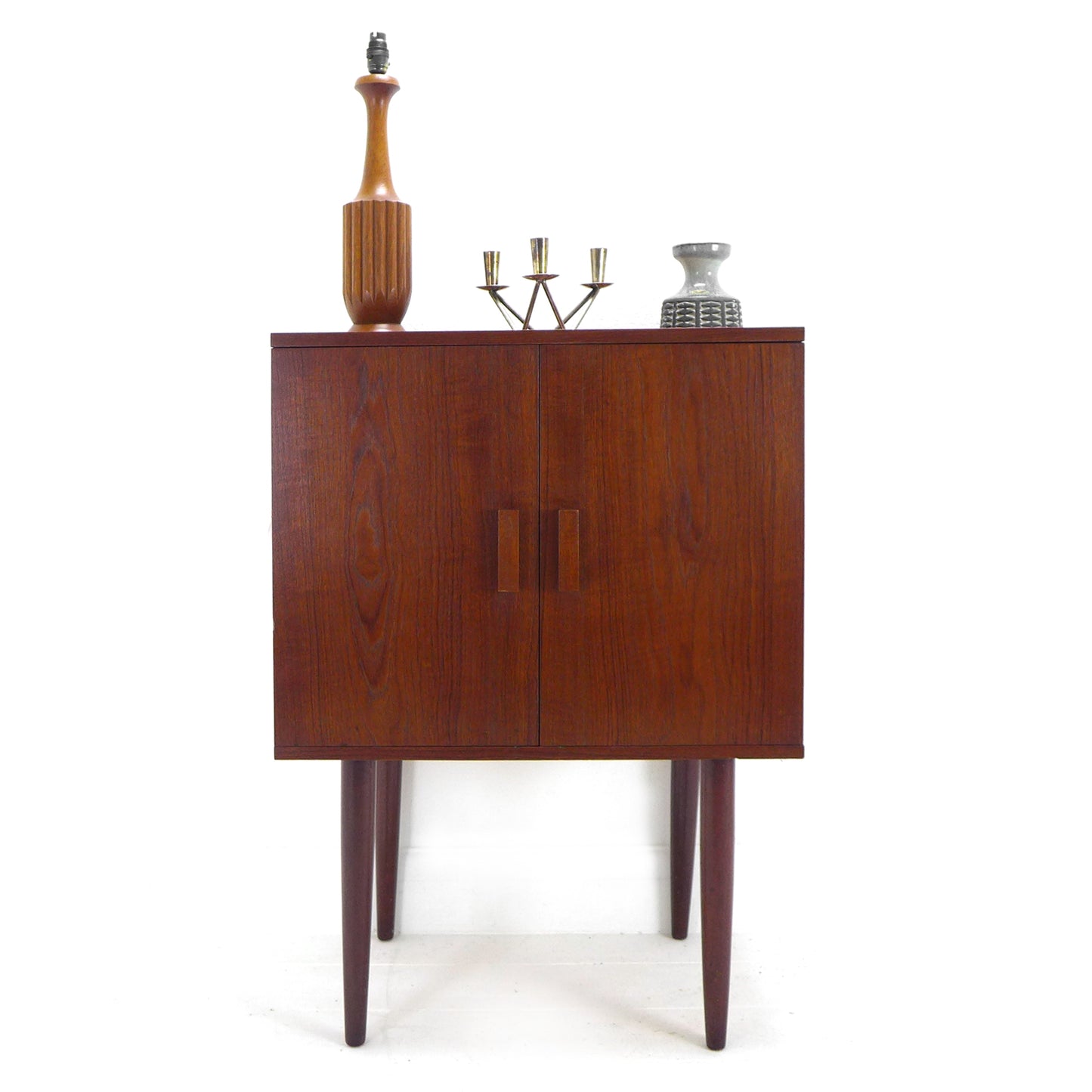 Mid Century Record Cabinet / Drinks Cabinet in Rosewood - Storage/Home Office/Cocktail