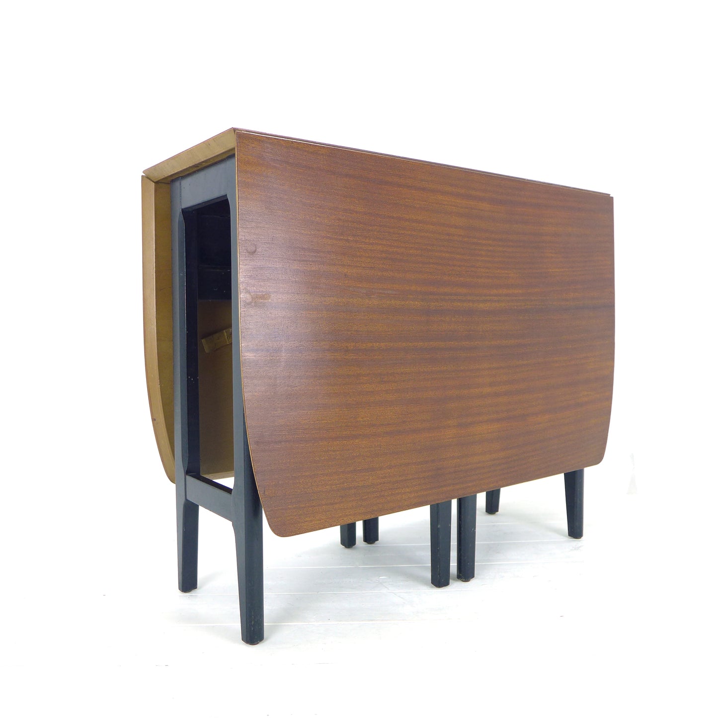 Mid Century Teak Dining Table in Teak - Gateleg/Folding - Kitchen/Home Office