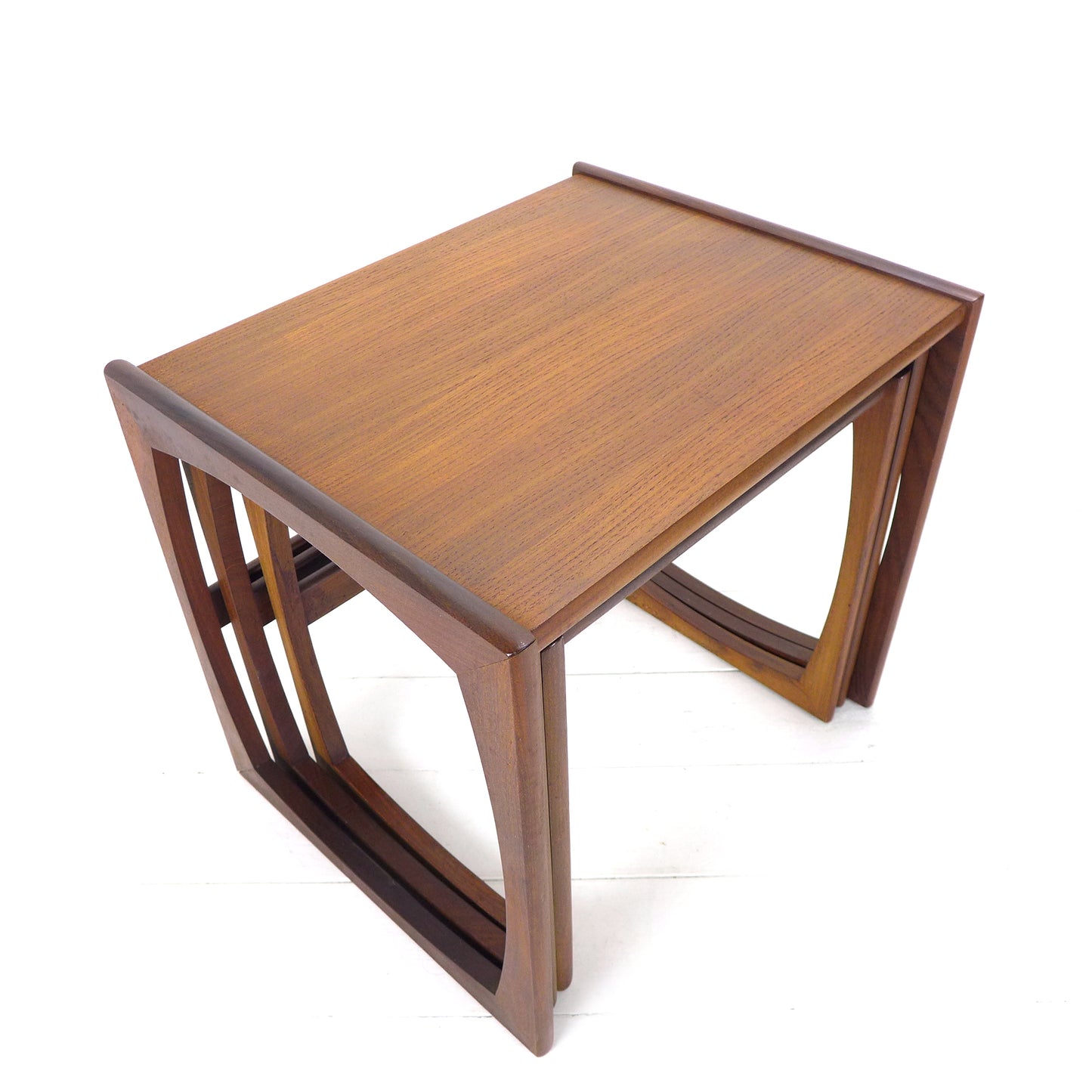 Vintage G PLAN Quadrille Nest of Tables - Mid Century Teak