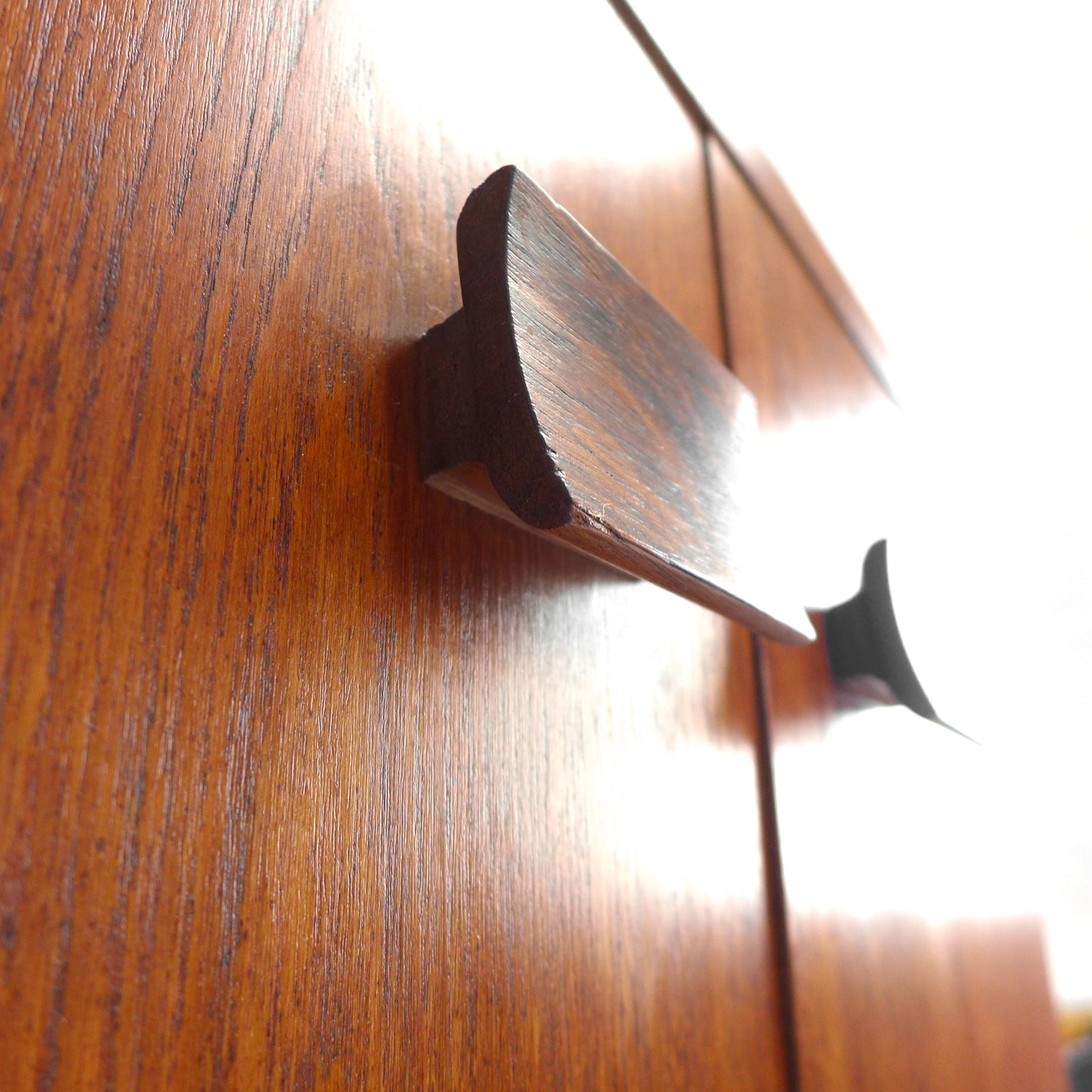 Mid Century Teak Sideboard by Bath Cabinet Makers - XL 7ft