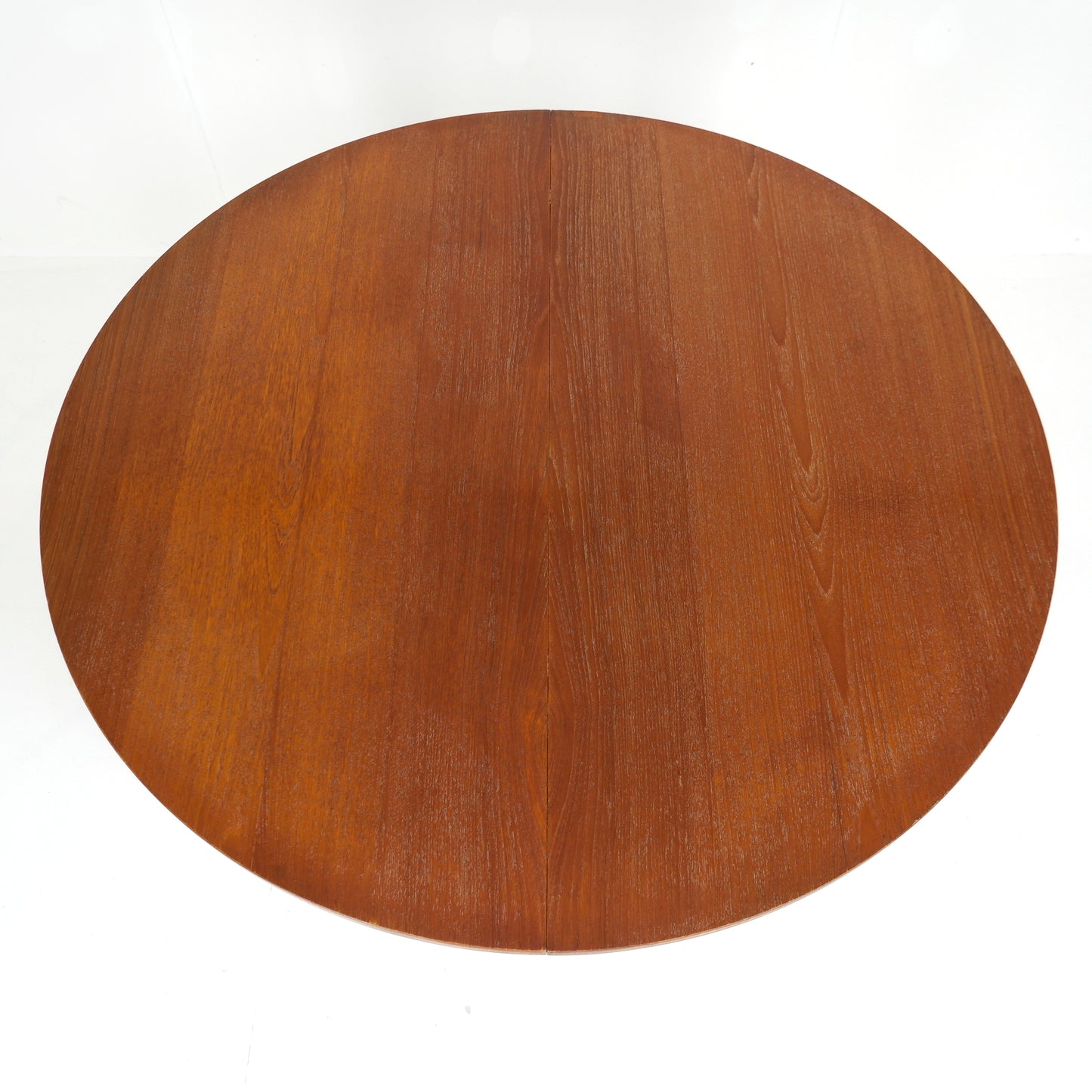 Circular Mid Century Teak Dining Table by Gościcińska Fabryka Mebli (GFM)