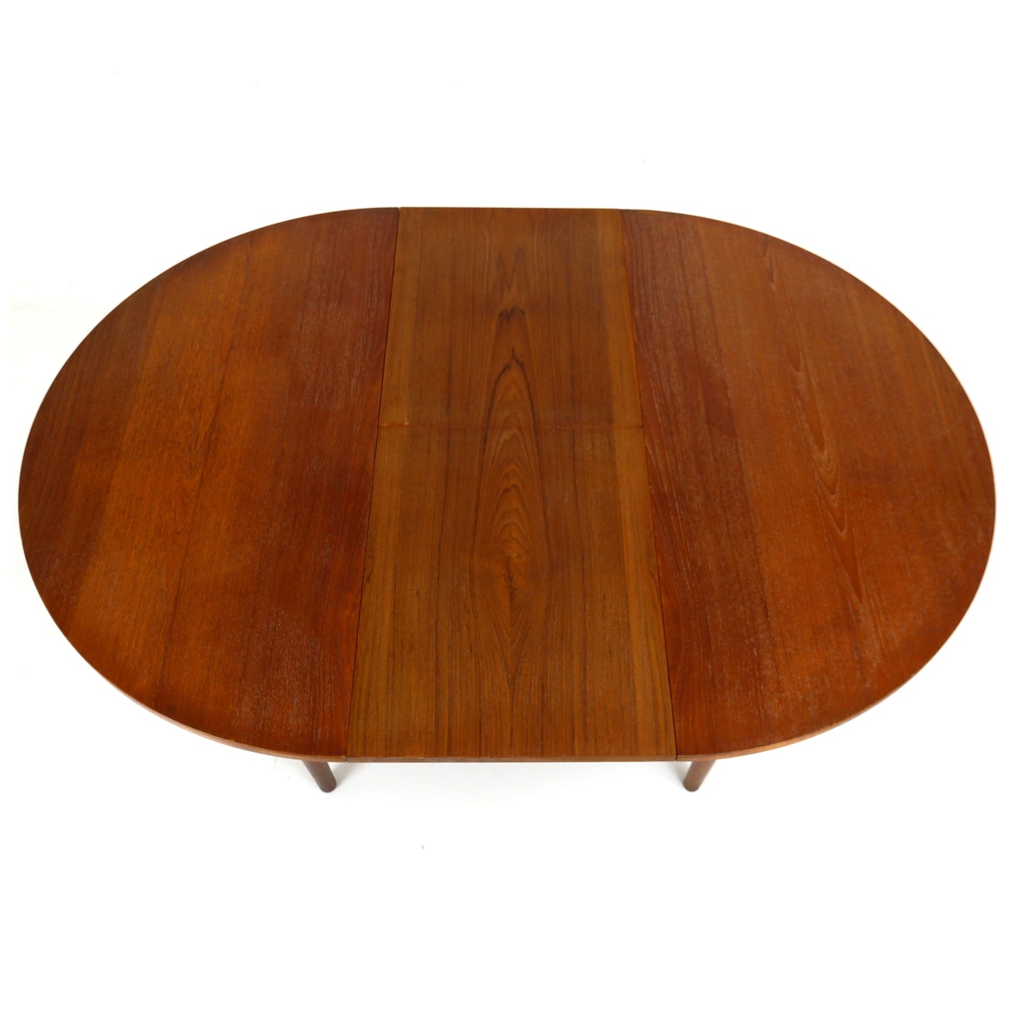 Circular Mid Century Teak Dining Table by Gościcińska Fabryka Mebli (GFM)