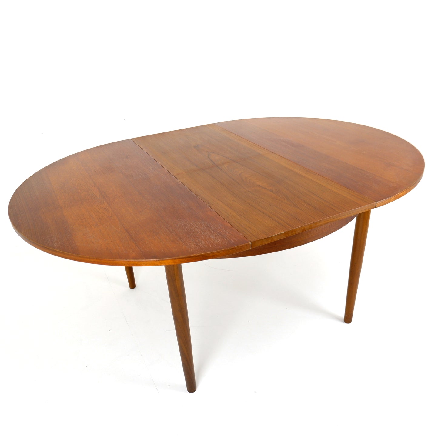 Circular Mid Century Teak Dining Table by Gościcińska Fabryka Mebli (GFM)