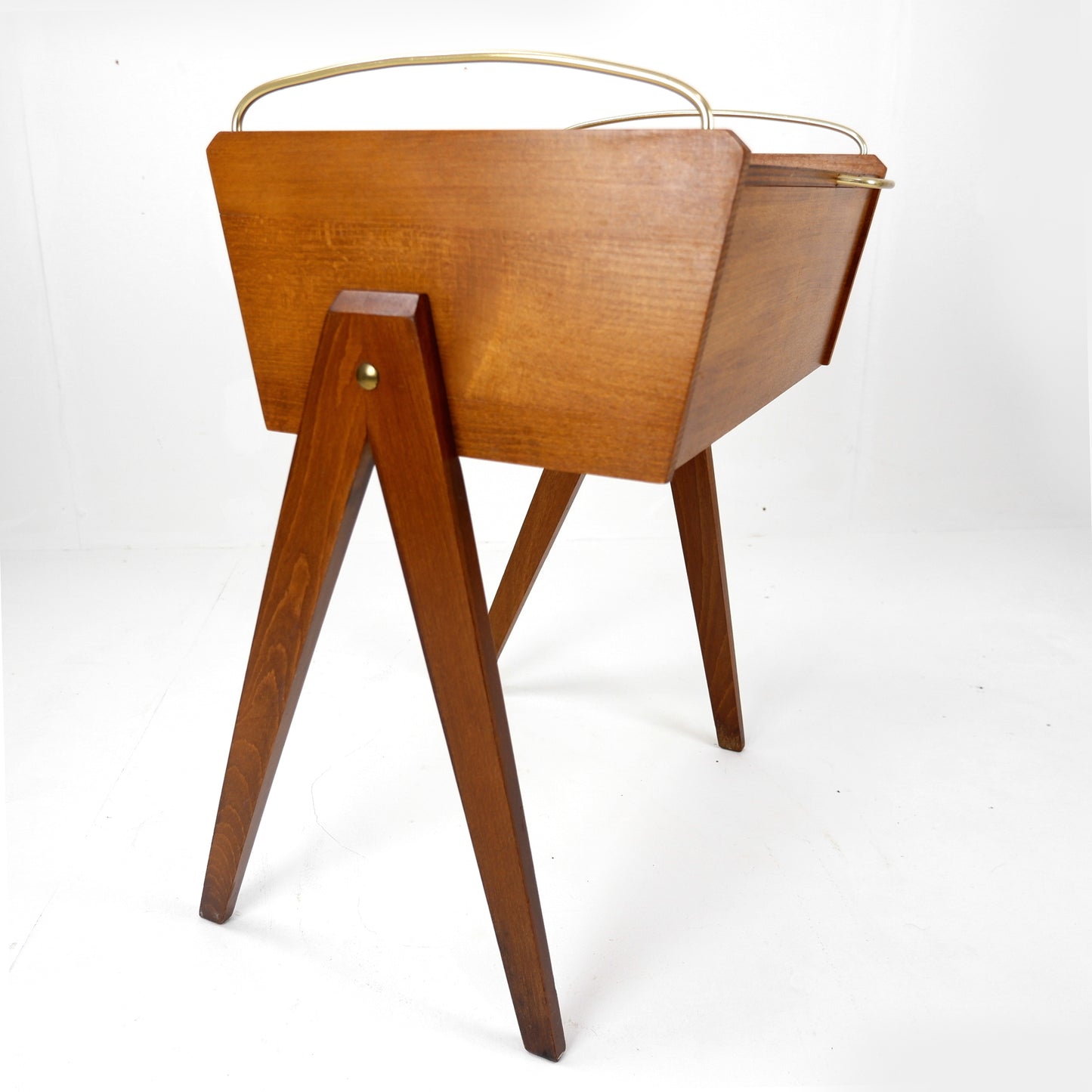 Mid Century Swedish Sewing Box