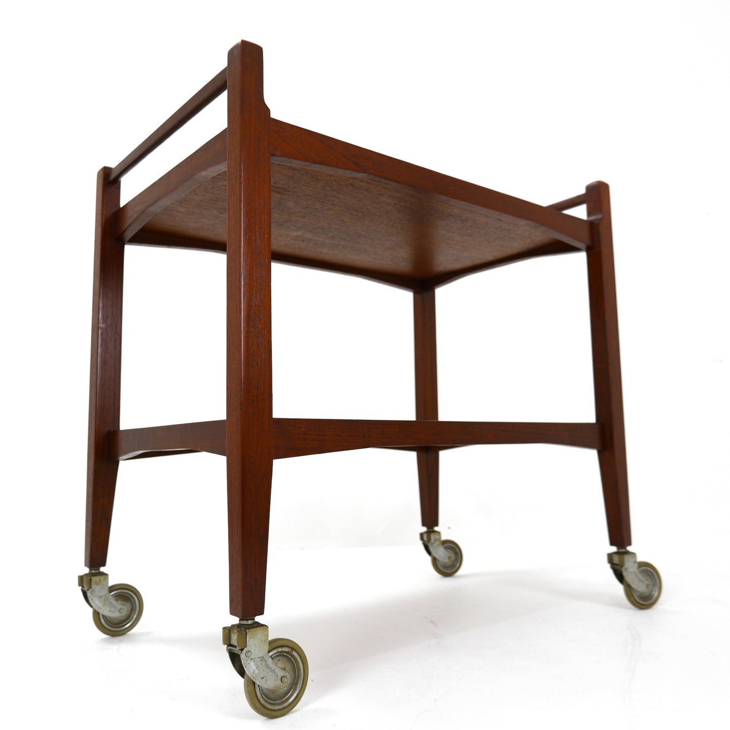 Danish Teak Drinks Trolley / Bar Cart - Mid Century Modern