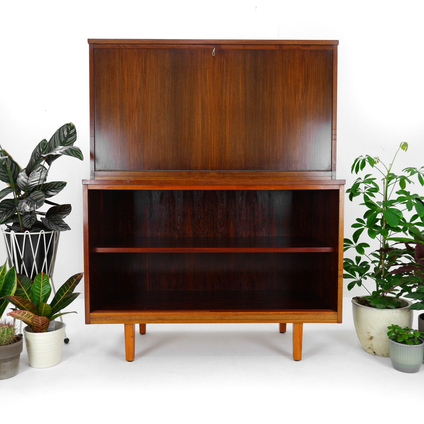 Danish POUL HUNDEVAAD Drinks Cabinet / Sideboard in Rosewood - Mid Century Modern