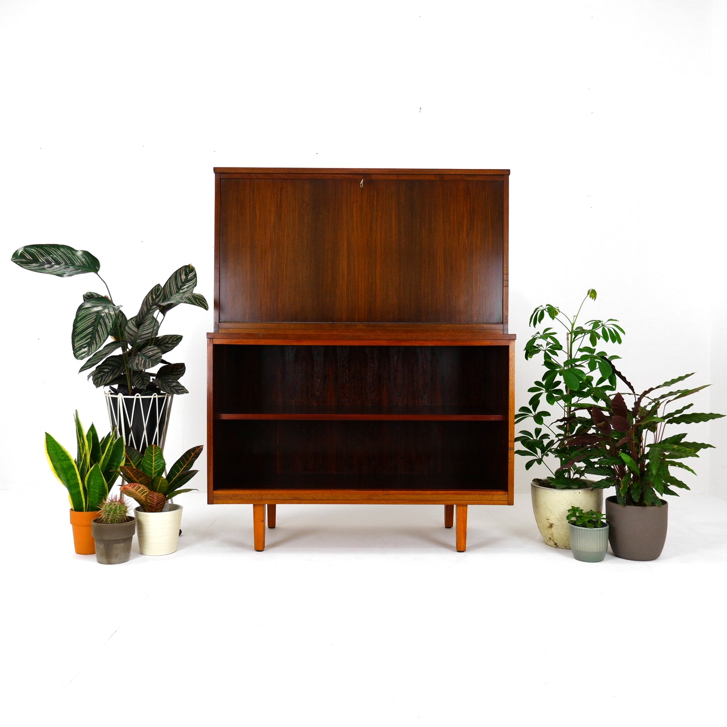 Danish POUL HUNDEVAAD Drinks Cabinet / Sideboard in Rosewood - Mid Century Modern