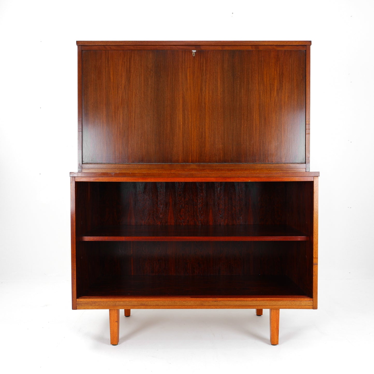 Danish POUL HUNDEVAAD Drinks Cabinet / Sideboard in Rosewood - Mid Century Modern