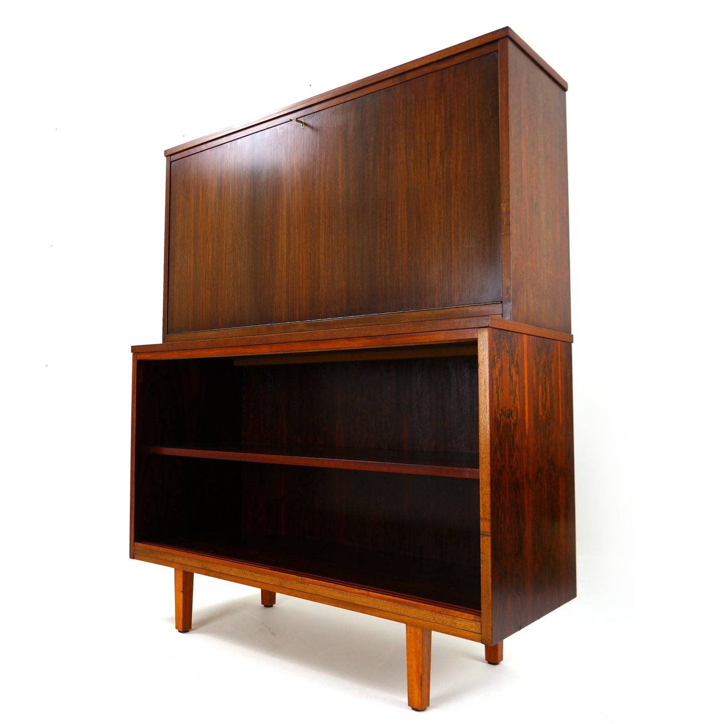 Danish POUL HUNDEVAAD Drinks Cabinet / Sideboard in Rosewood - Mid Century Modern