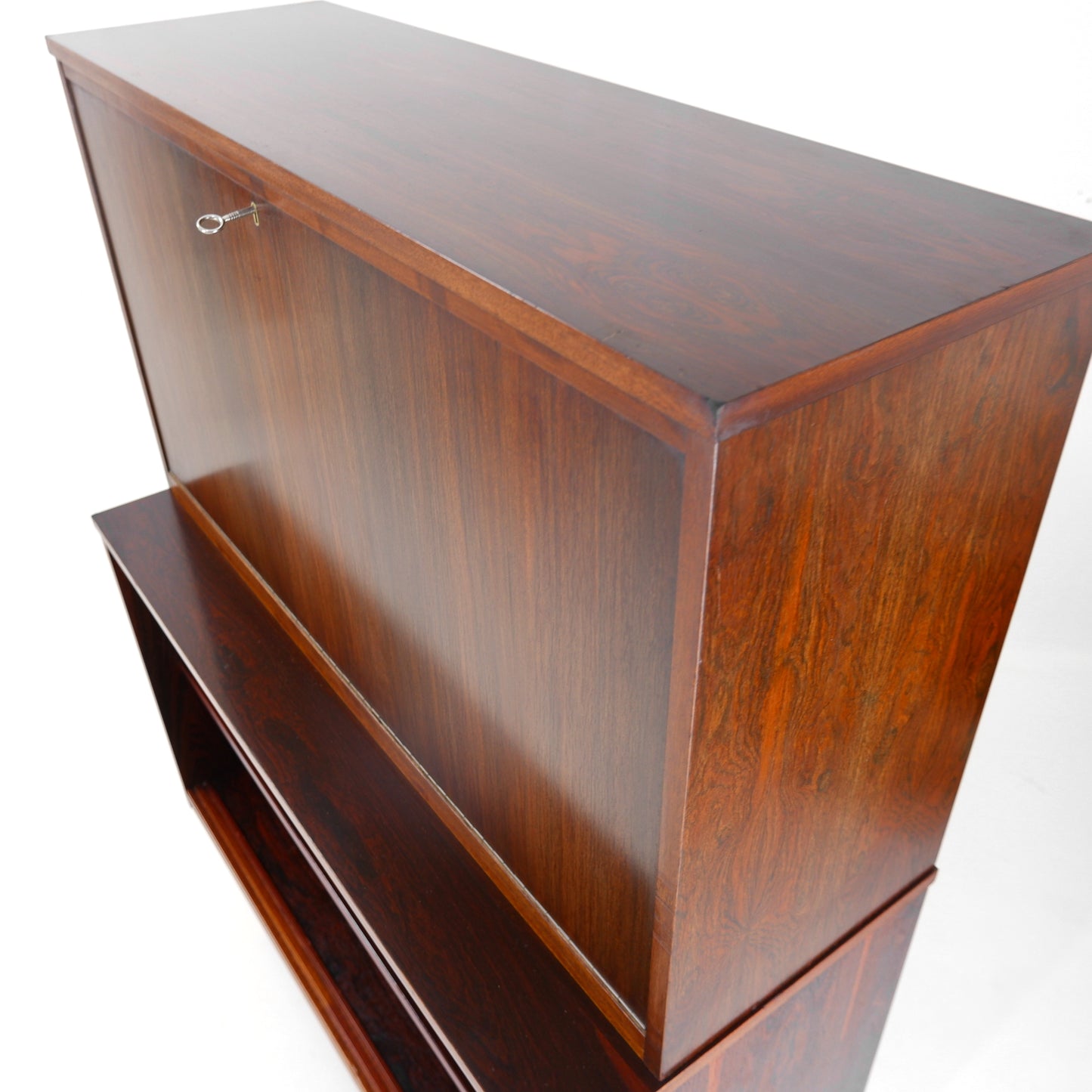 Danish POUL HUNDEVAAD Drinks Cabinet / Sideboard in Rosewood - Mid Century Modern