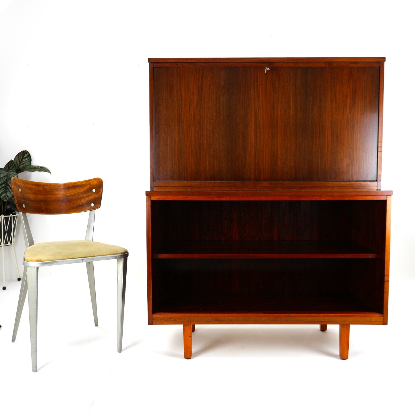 Danish POUL HUNDEVAAD Drinks Cabinet / Sideboard in Rosewood - Mid Century Modern