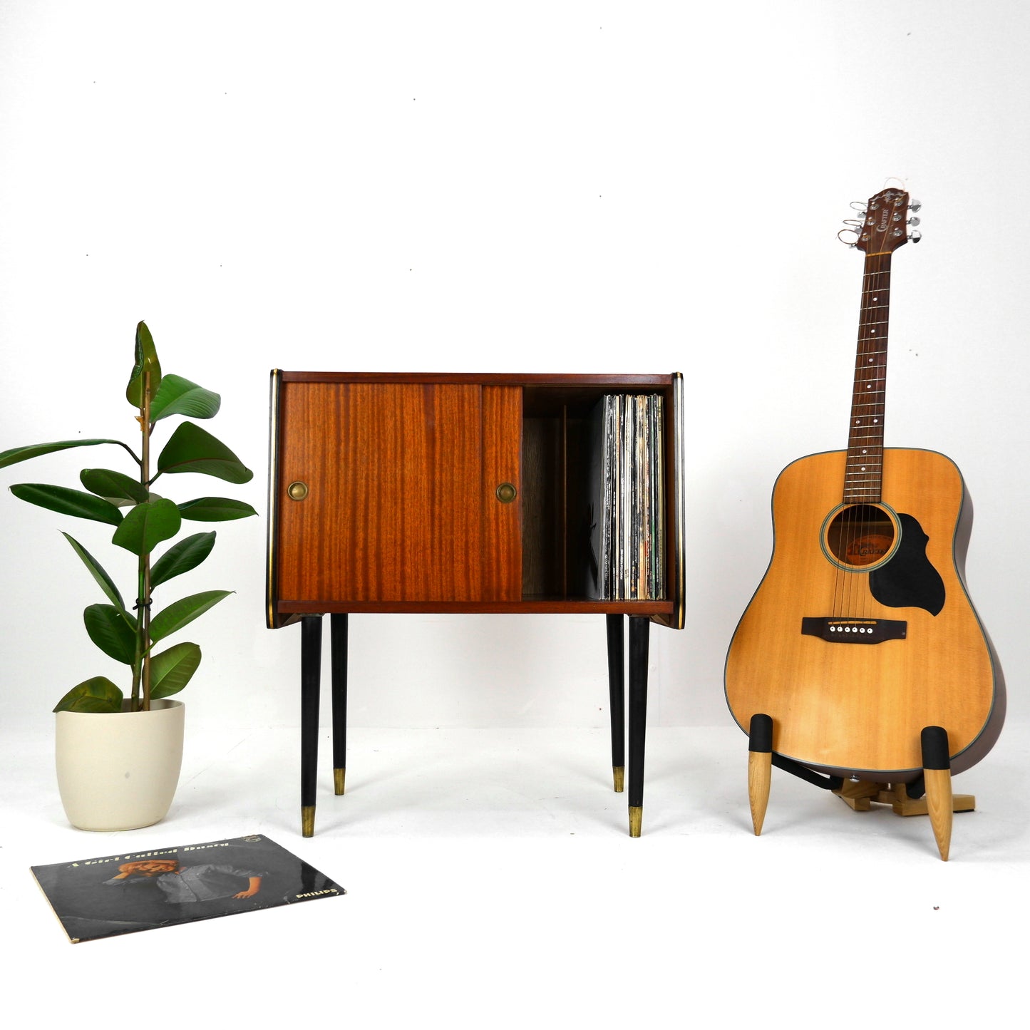 MCM 1950's "Homeworthy" Atomic RECORD CABINET - Free UK Delivery