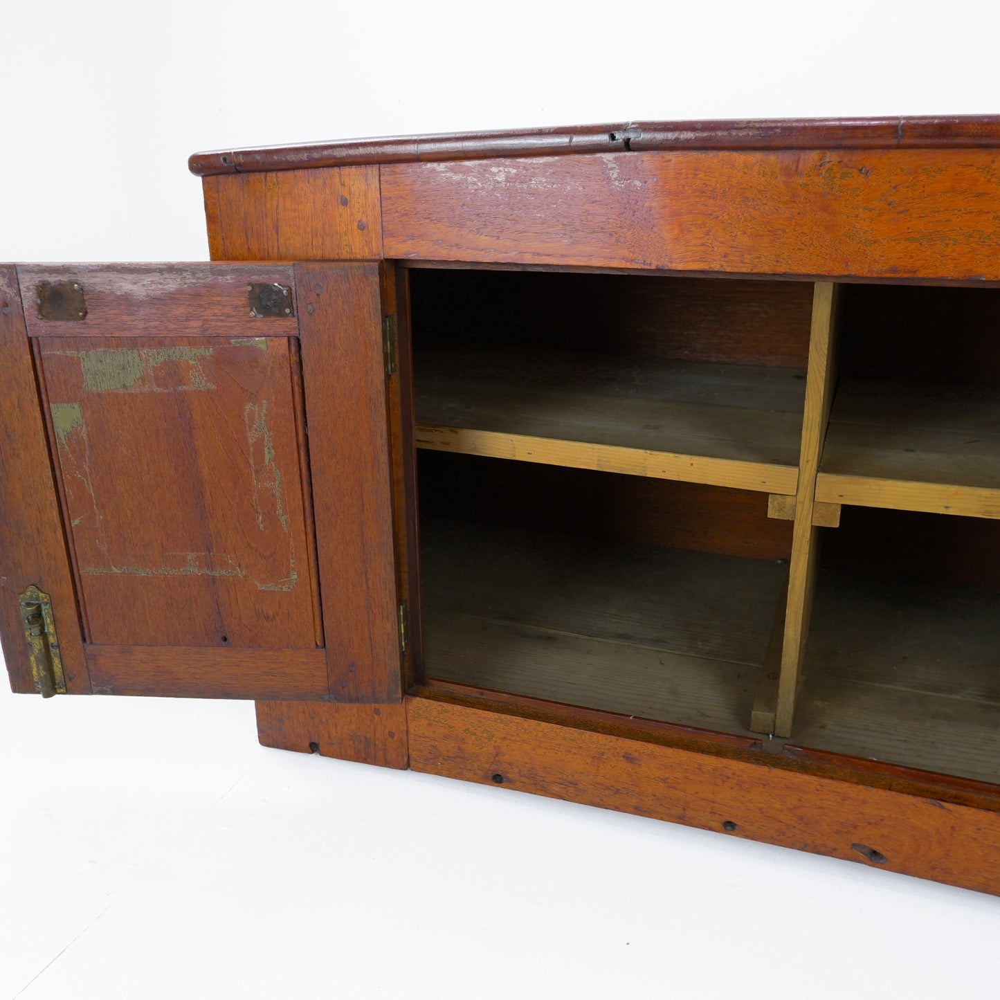 Large Antique Victorian Blanket Box / Window Seat / End of Bed Storage Cupboard- FREE DELIVERY