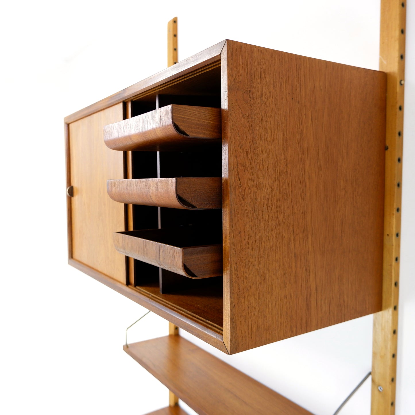 Danish Royal System Desk Wall Unit by Poul Cadovius